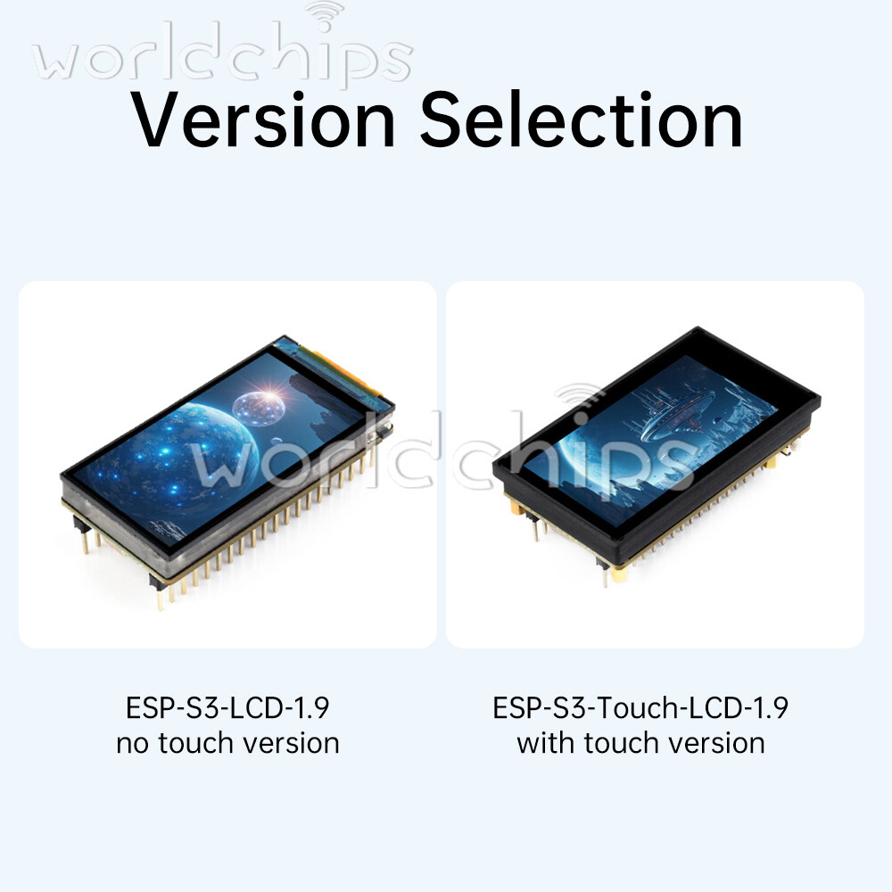 1.9 inch Dual Core ESP32-S3 WiFi Bluetooth Development Board LCD Touch Module