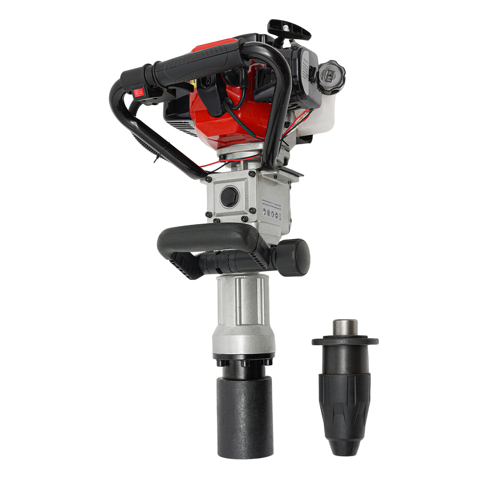 2Stroke 32.7cc Gas Power T Post Driver & Demolition Concrete Breaker Jack Hammer