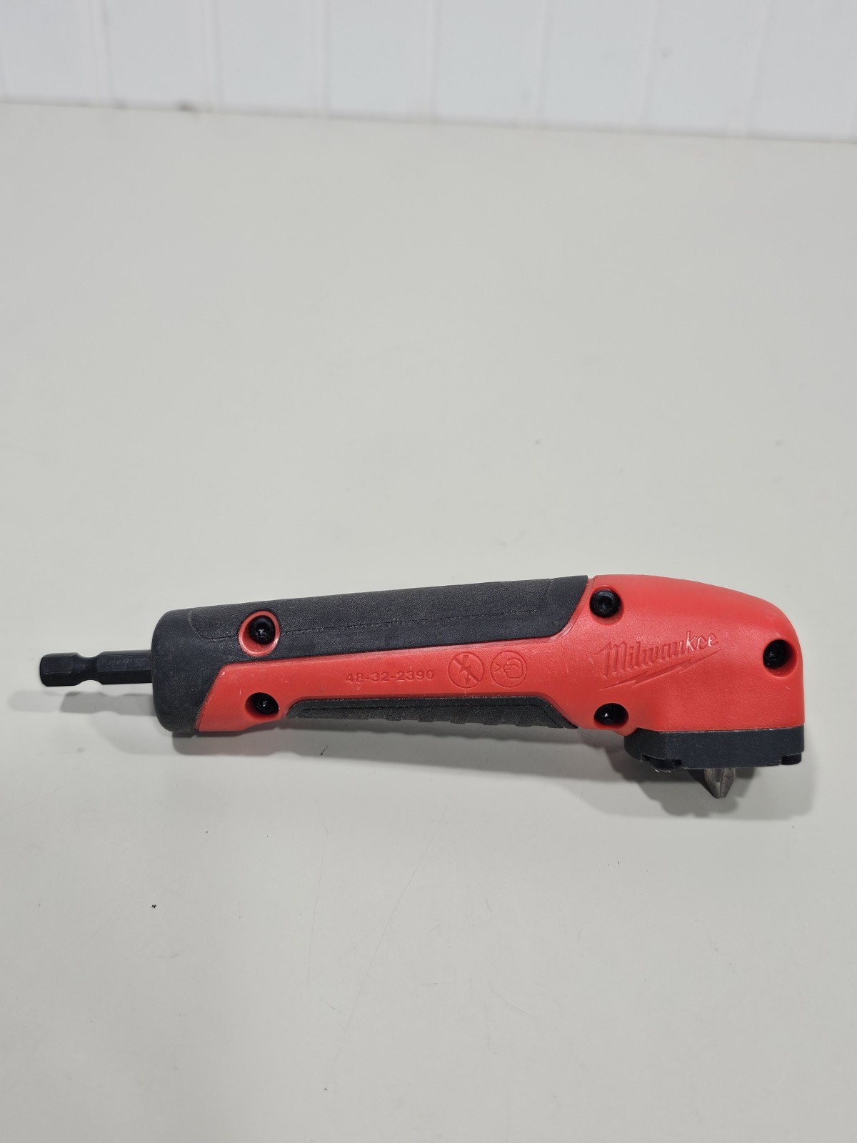 Milwaukee 48-32-2390 SHOCKWAVE Impact Right Angle Adapter w/ Optimized Shockzone