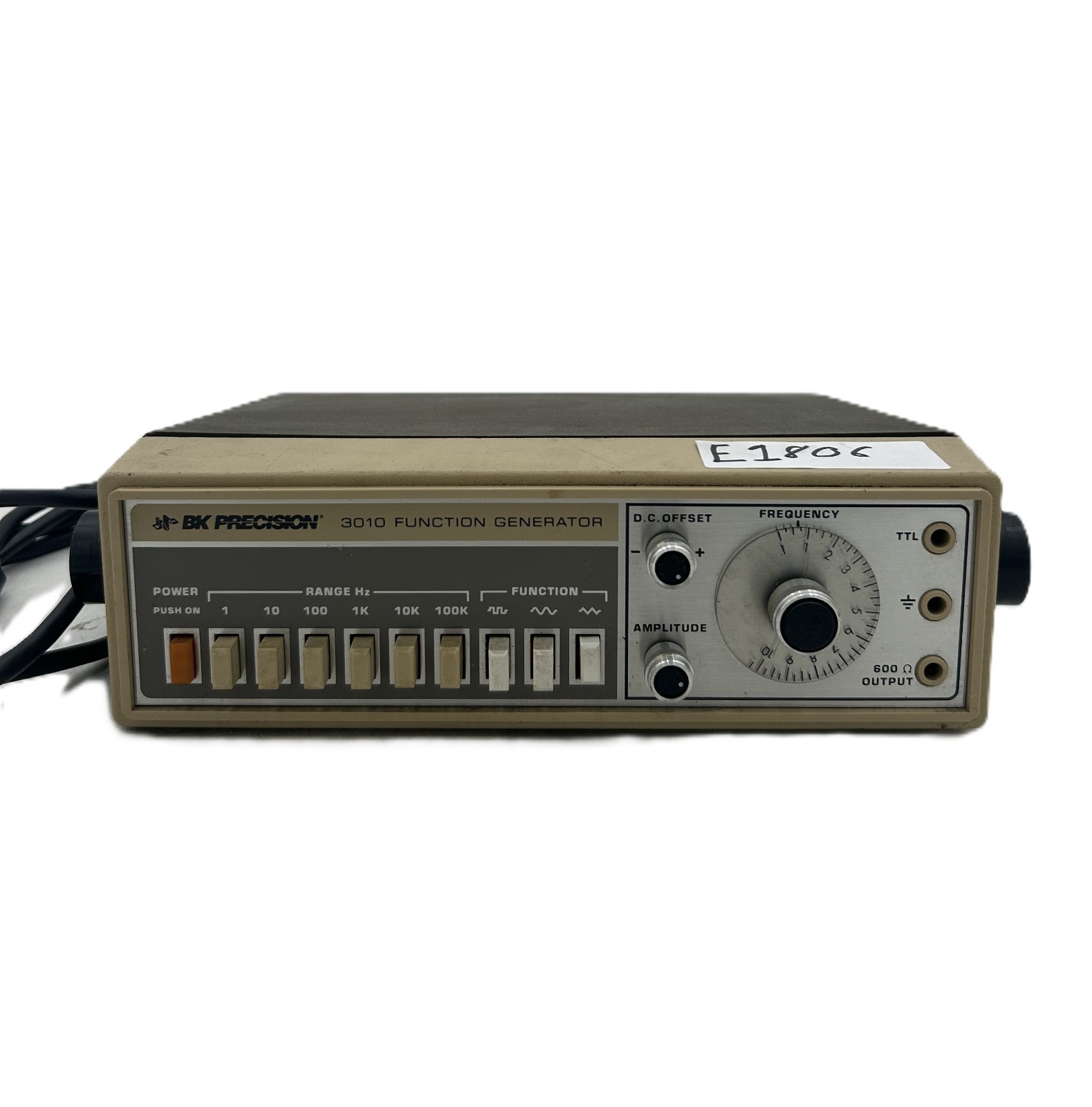 B&K Precision 3010 Function Generator 105-130VAC 8W 60Hz