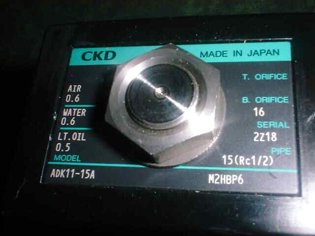 CKD Pneumatic Solenoid # ADK11-15A-M2HBP6 (24691-D4)