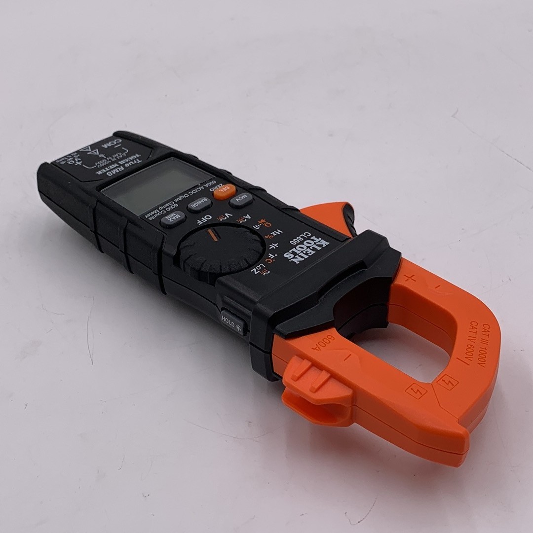 Klein Tools CL800 Digital Clamp Meter, Auto Ranging TRMS, AC/DC Volt/Current