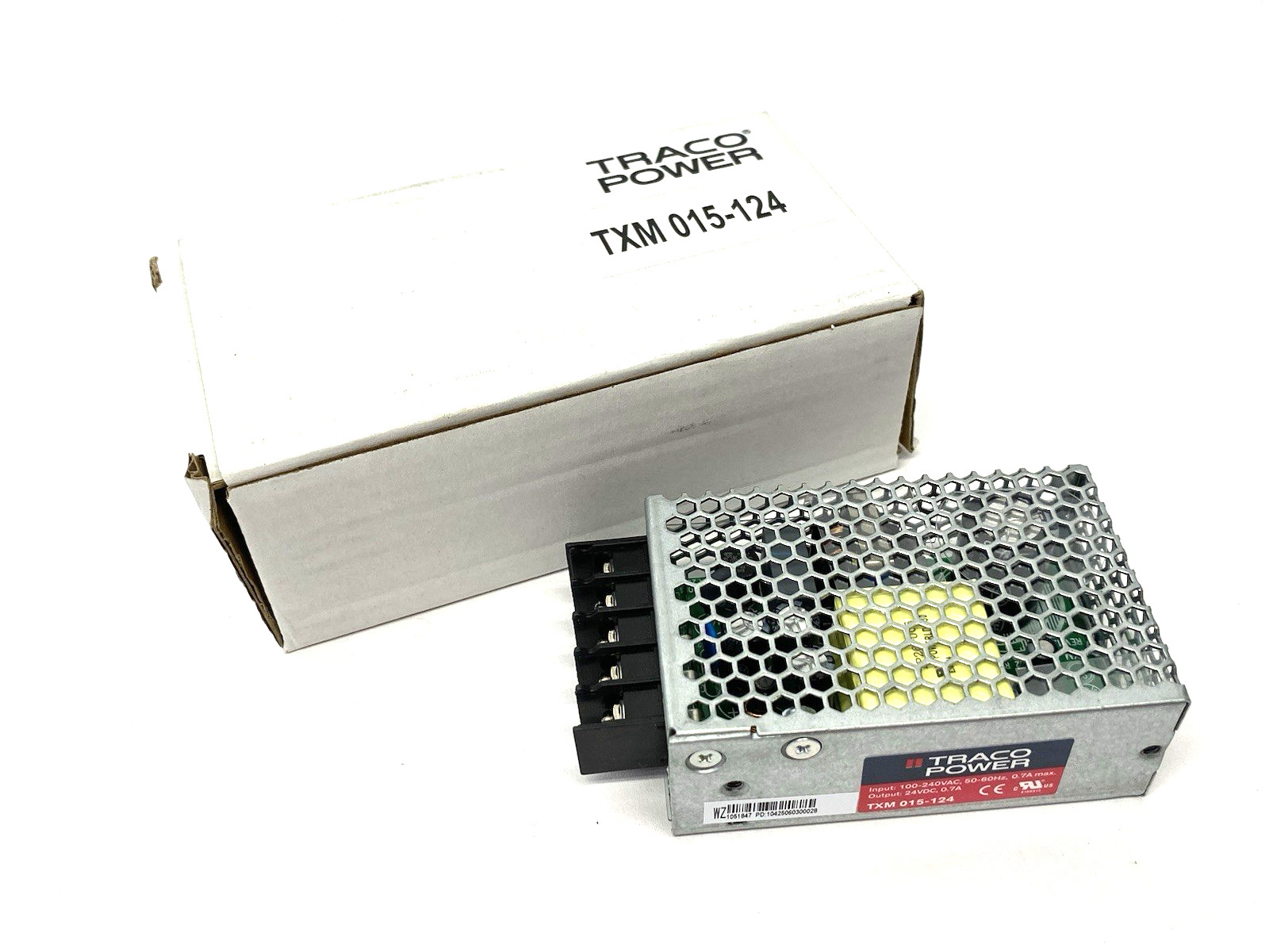 Traco Power TXN 015-124 Enclosed AC/DC Power Supply