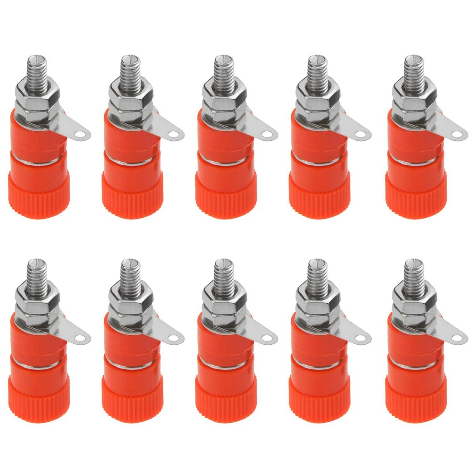 10/30 PCS Binding Posts Terminals 4mm Banana Plug Socket 4mm Terminal Connector