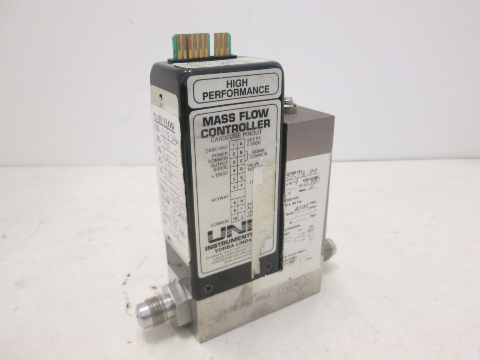 Unit UFC-1110A, Mass Flow Controller MFC, O2, 10 SLM, Used