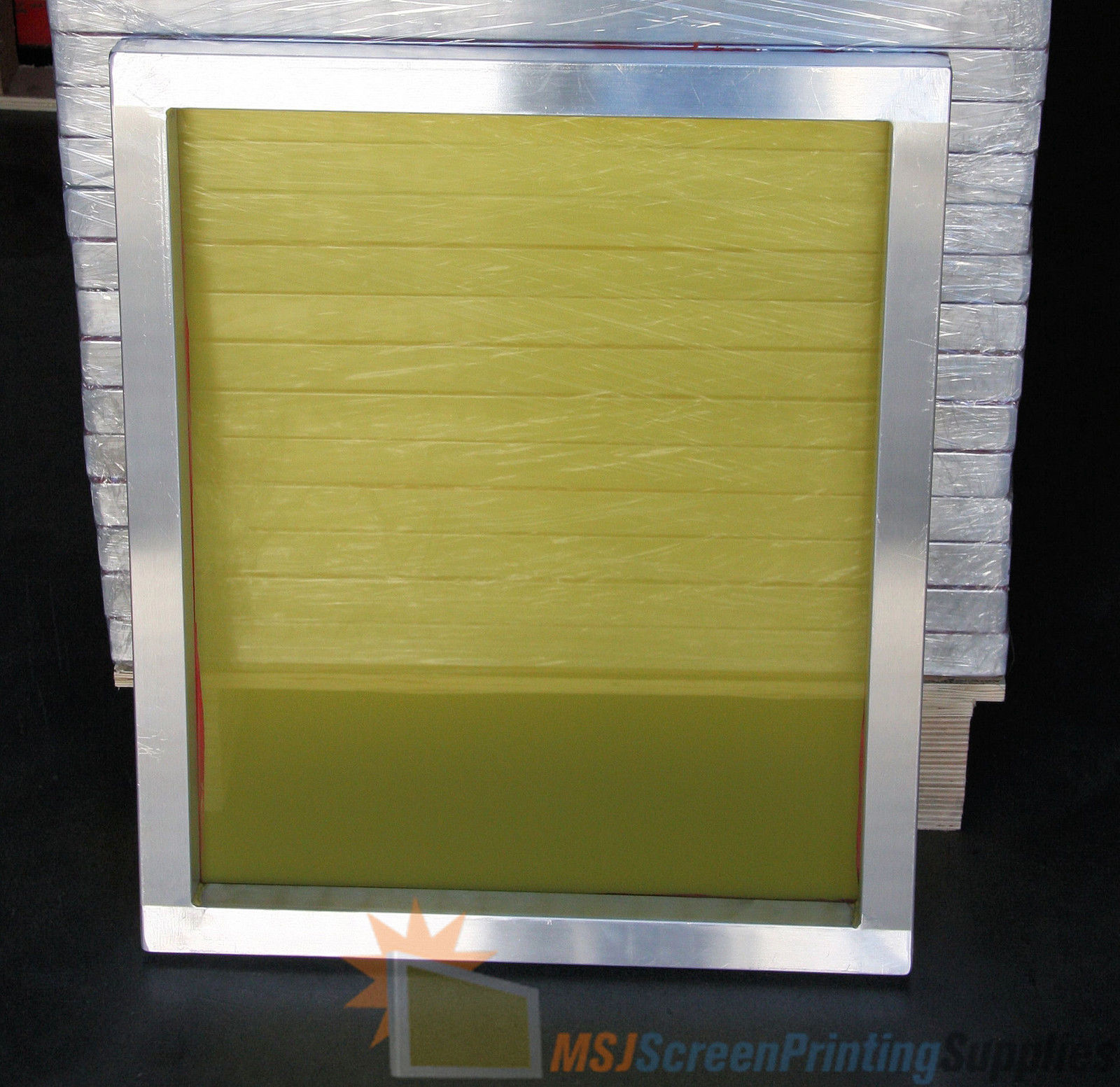 6Pack 23″ x 31″ Aluminum Silk Screen Printing Frame With 200 Yellow Mesh