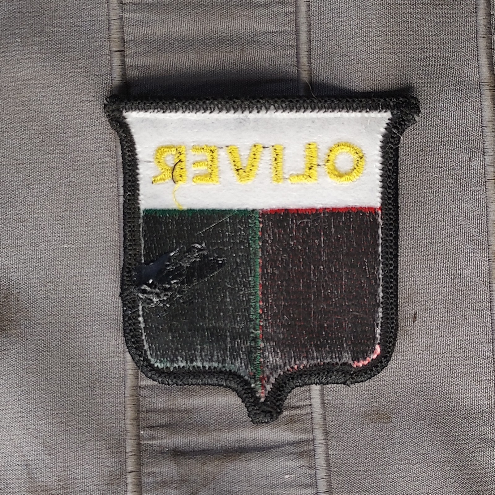 Cloth Patches Oliver Vintage Logo Tractor Farm Ranch Equipment Collector