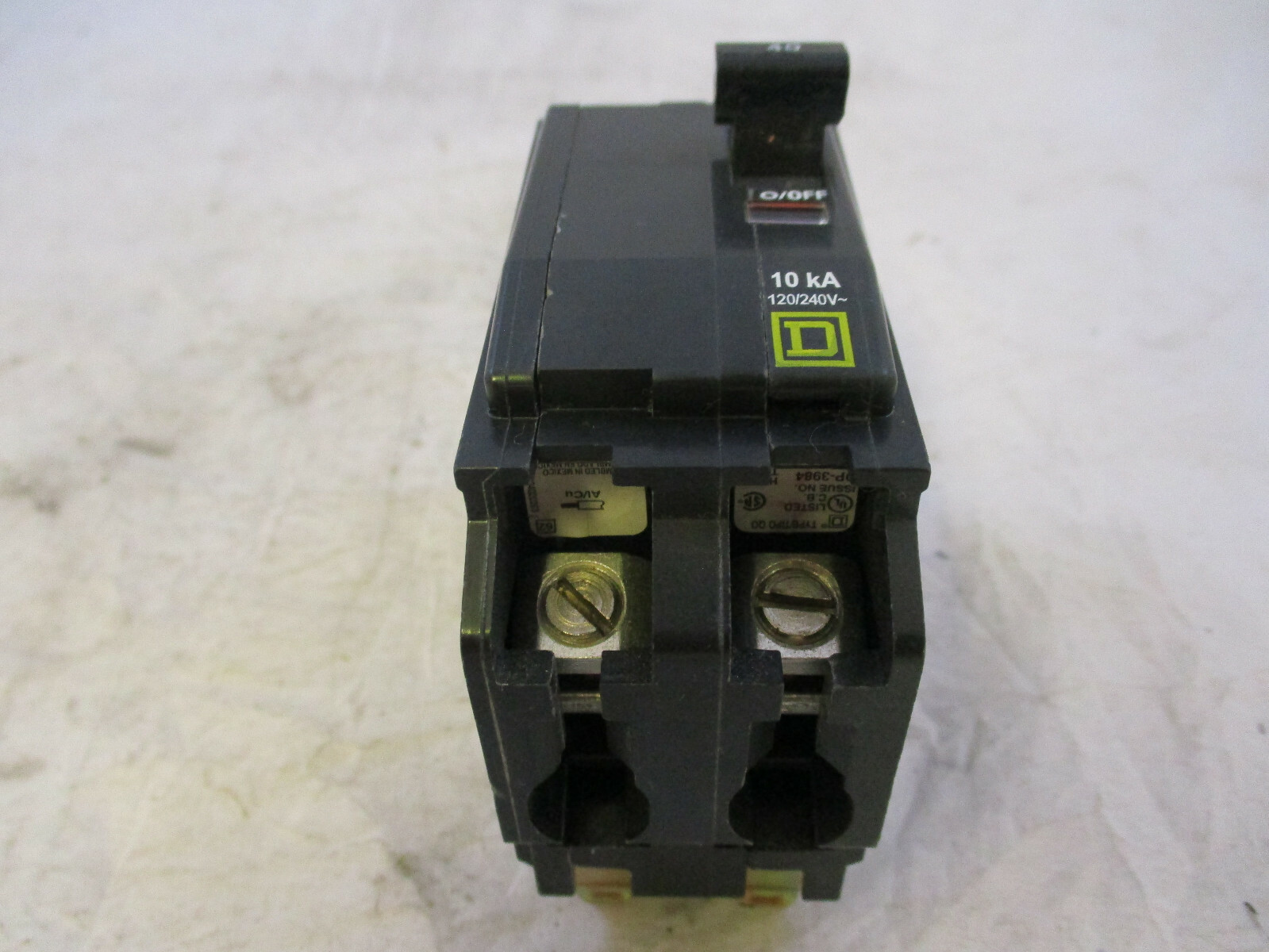 SQUARE D QO240 TYPE QO 2-P 40A 240V CIRCUIT BREAKER ‘SAMEDAY SHIP’