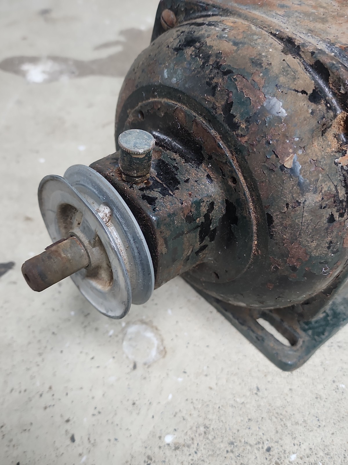 🔥 Vintage Leland Electric Motor 1Phase 1/3 HP 115V/230V 1725 RPM – Runs
