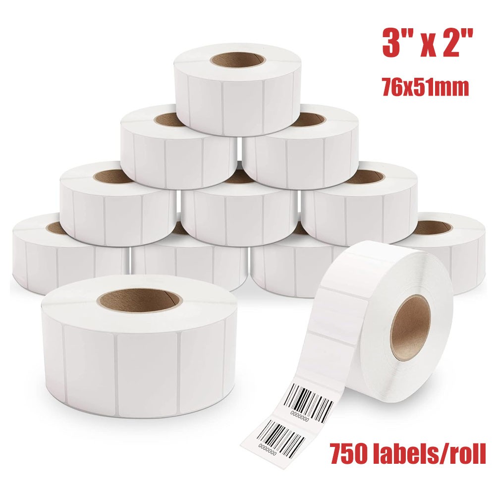 Direct Thermal Shipping Labels Address Mailing Barcode Stickers for Rollo Zebra