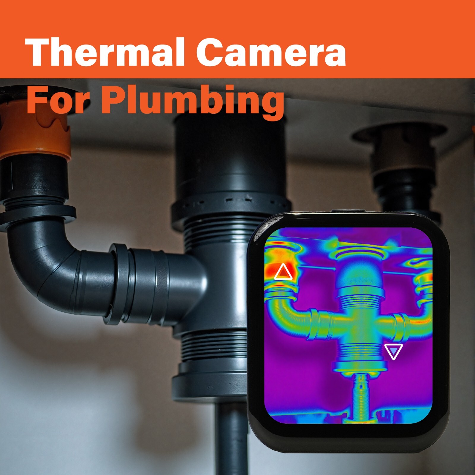 ANXTECH Mini Thermal Imaging Camera Temperature Thermal Imager for Beginner Gift