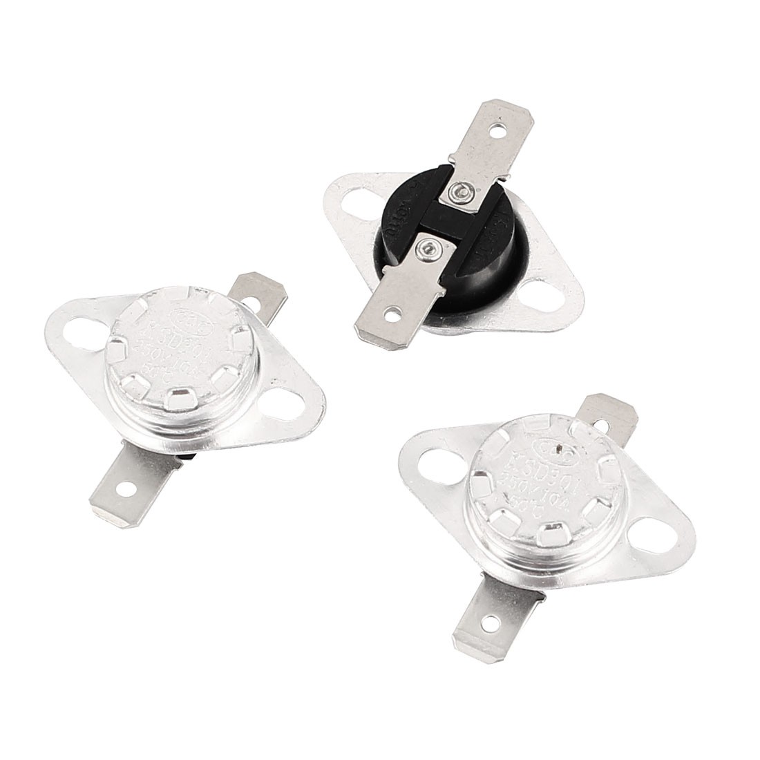 3 Pcs KSD301 NC 50C/122F Temperature Switch Thermostat 250V 10A