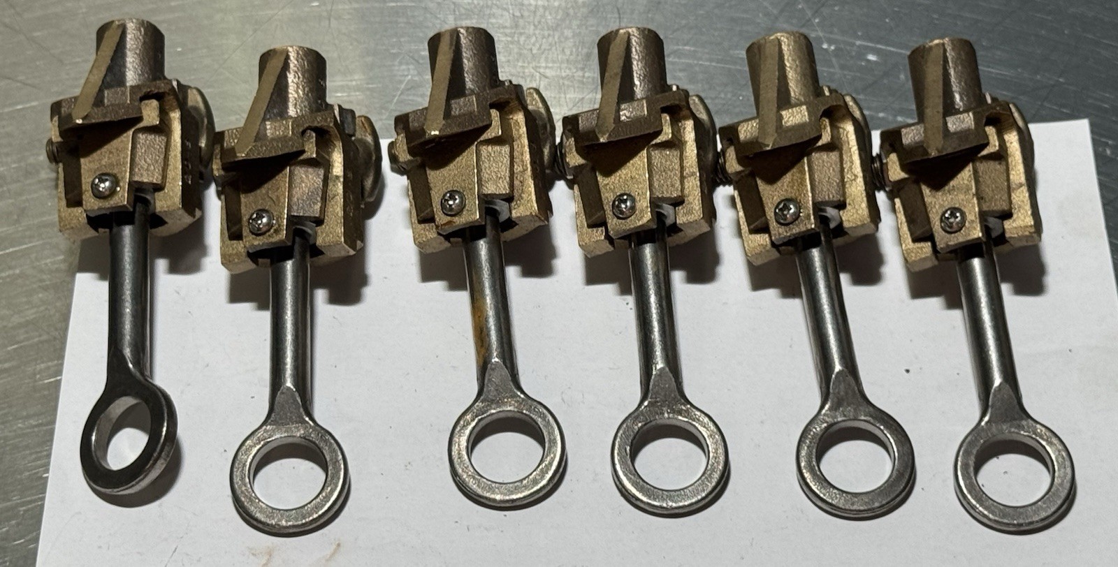 (6) x Richards BHLC-100 Bronze Hot Line Tap Clamp #8 AWG – 2/0 AWG Range