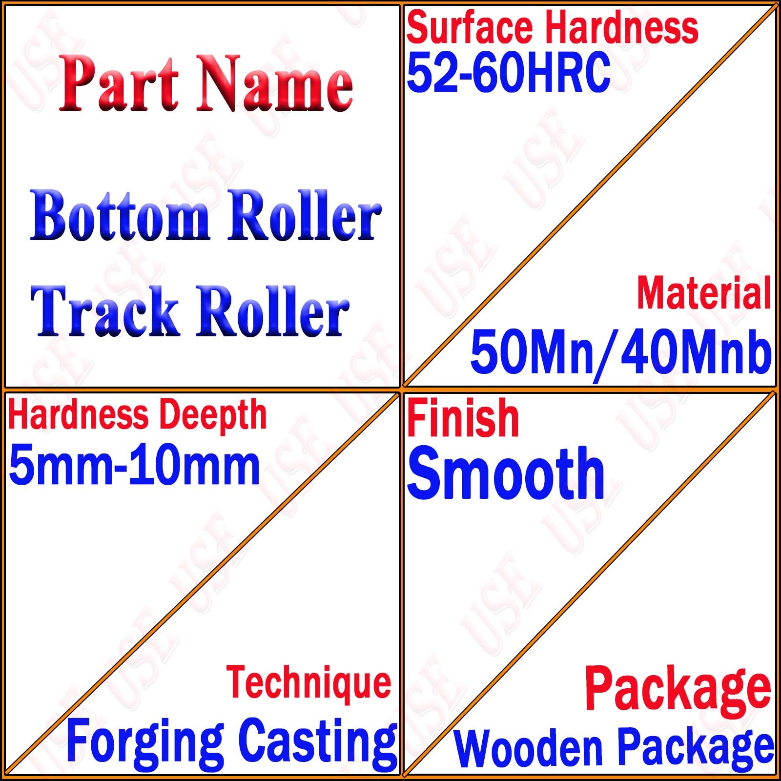 Bottom Track Roller For John Deere 27C 27ZTS 35C 35D 35G 35ZTS 27 9237937