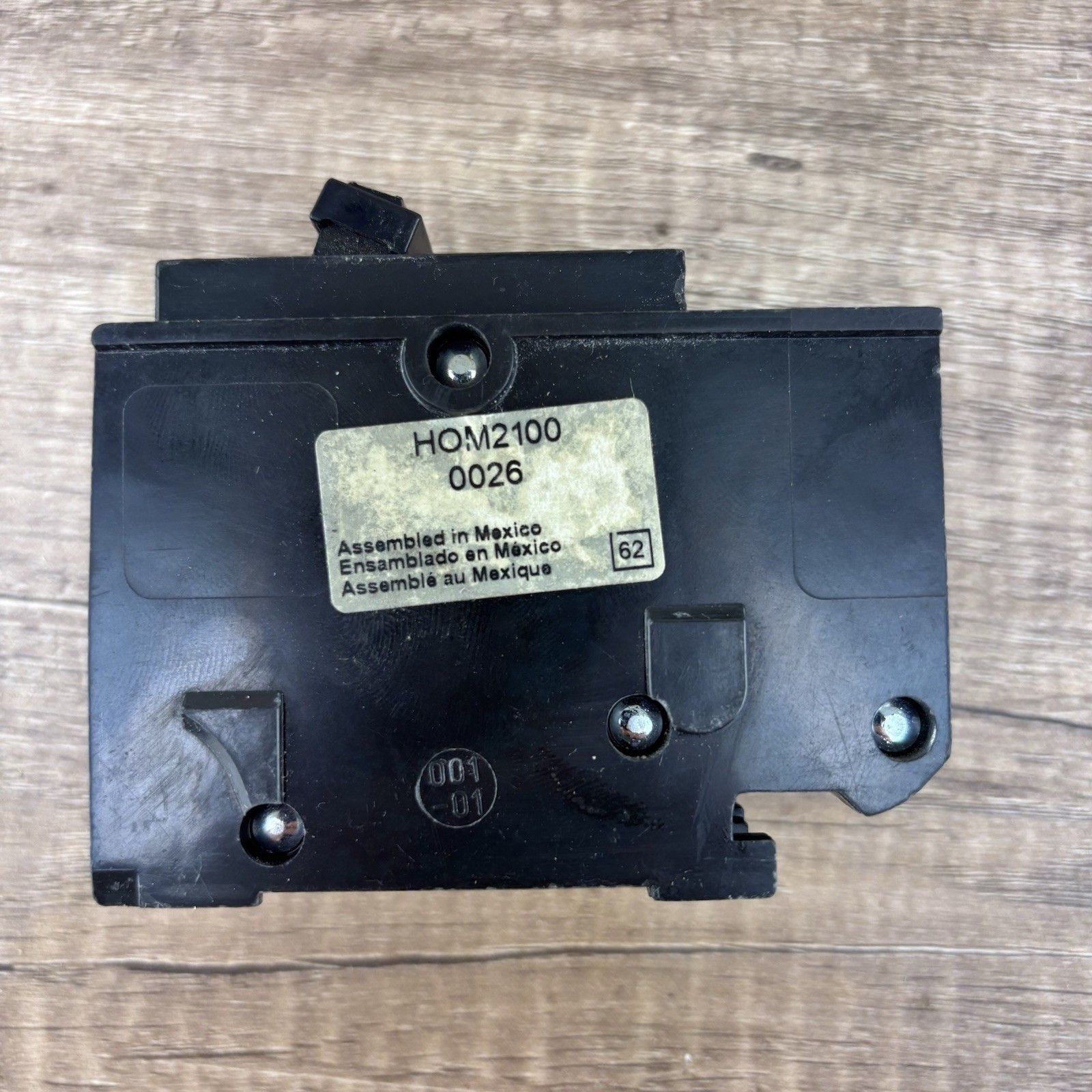 Square D HOM2100 Homeline 100A 2-Pole 120/240V AC Circuit Breaker Trip New