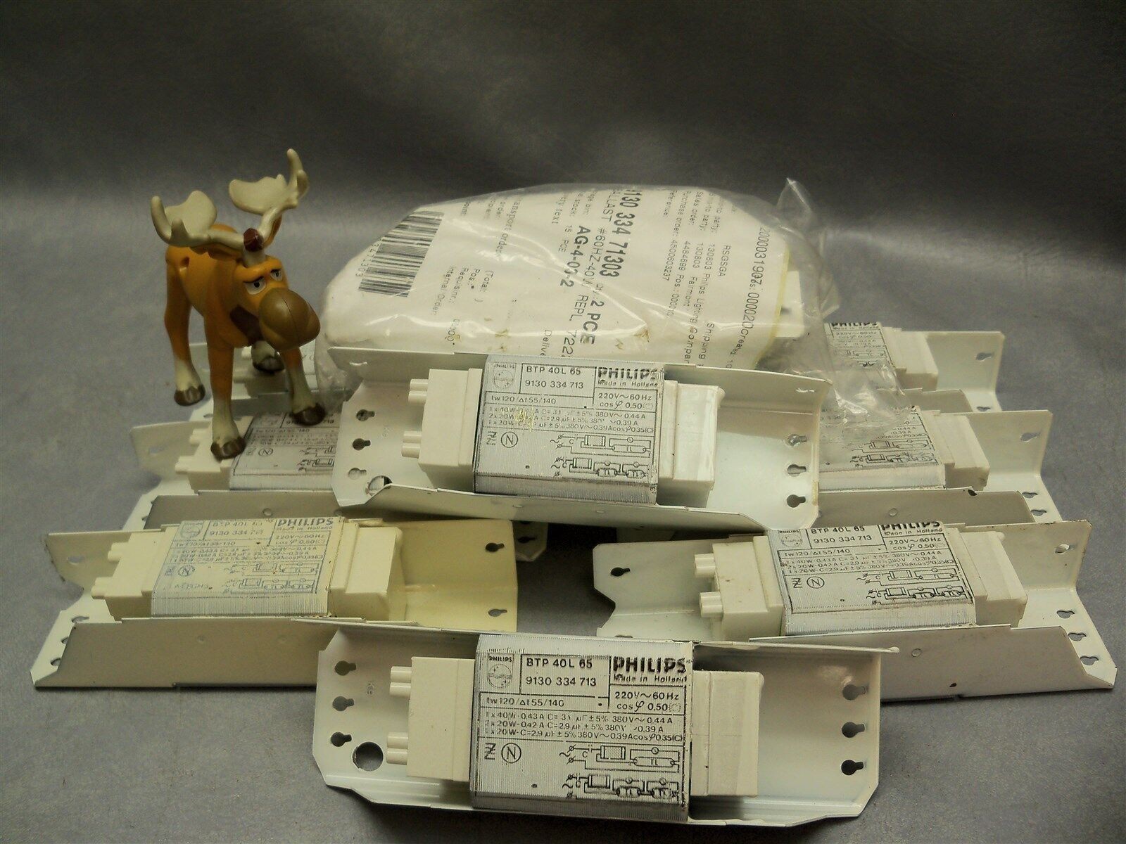 Philips BTP 40L 65 Ballast 9130 334 713 220V Lot of 10