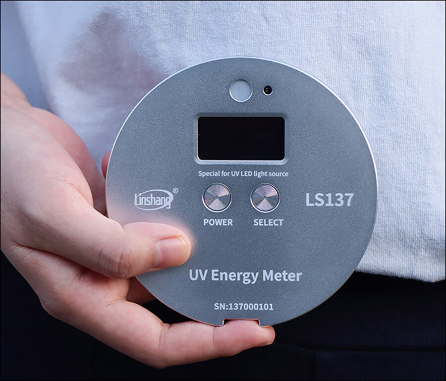 LS137 UV Energy Meter UV Radiation Meter for 365nm 385nm 395nm 405nm LED Light