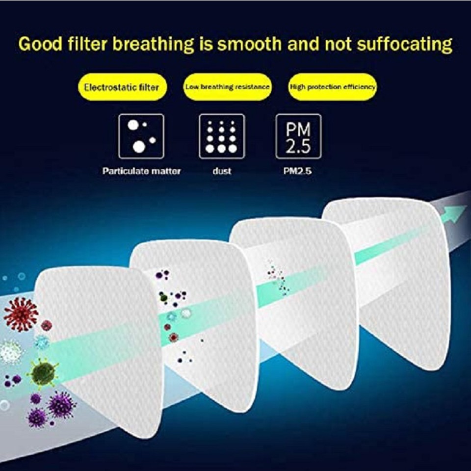 5N11 Cotton Filter /Cover Replacement For 6100 6200 6800 7502 Respirator Filters