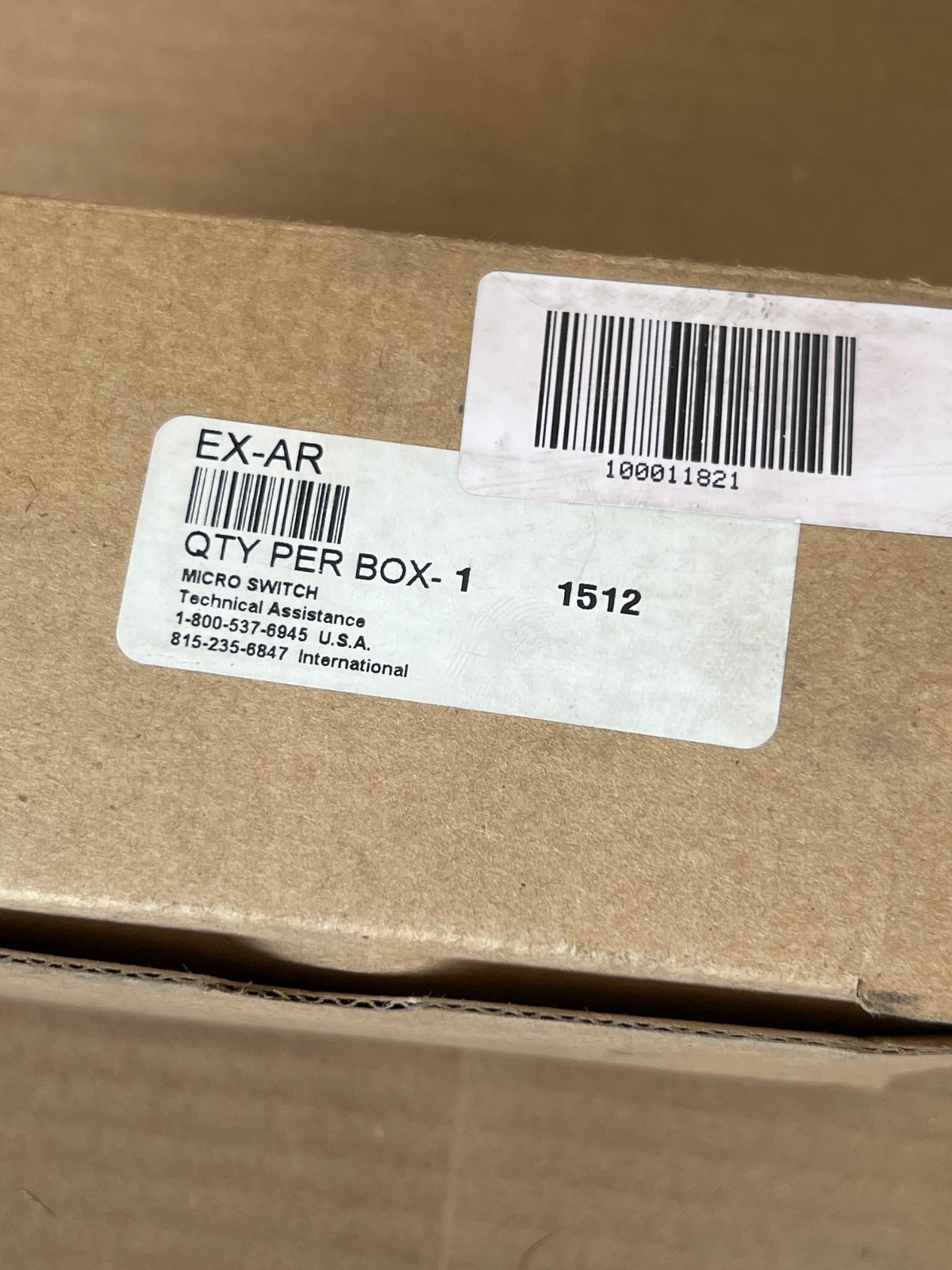 HONEYWELL MICRO SWITCH EXPLOSION PROOF SWITCH EX-AR