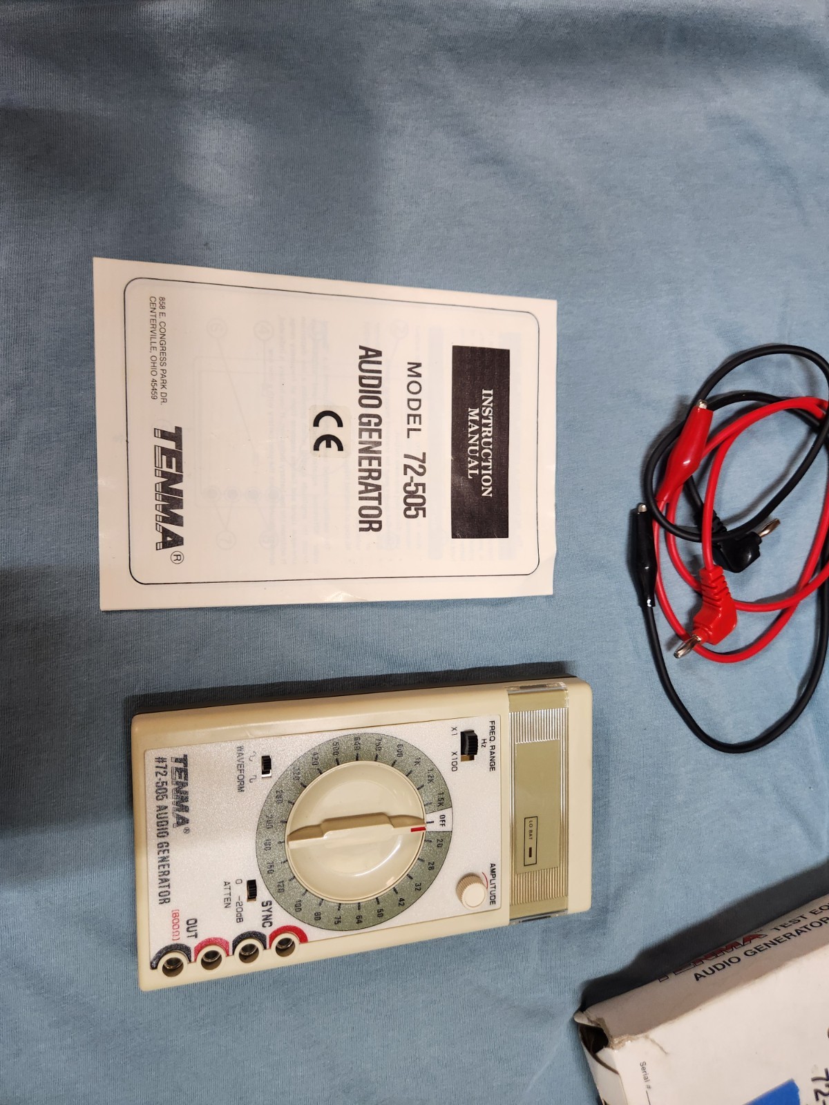 Tenma audio generator