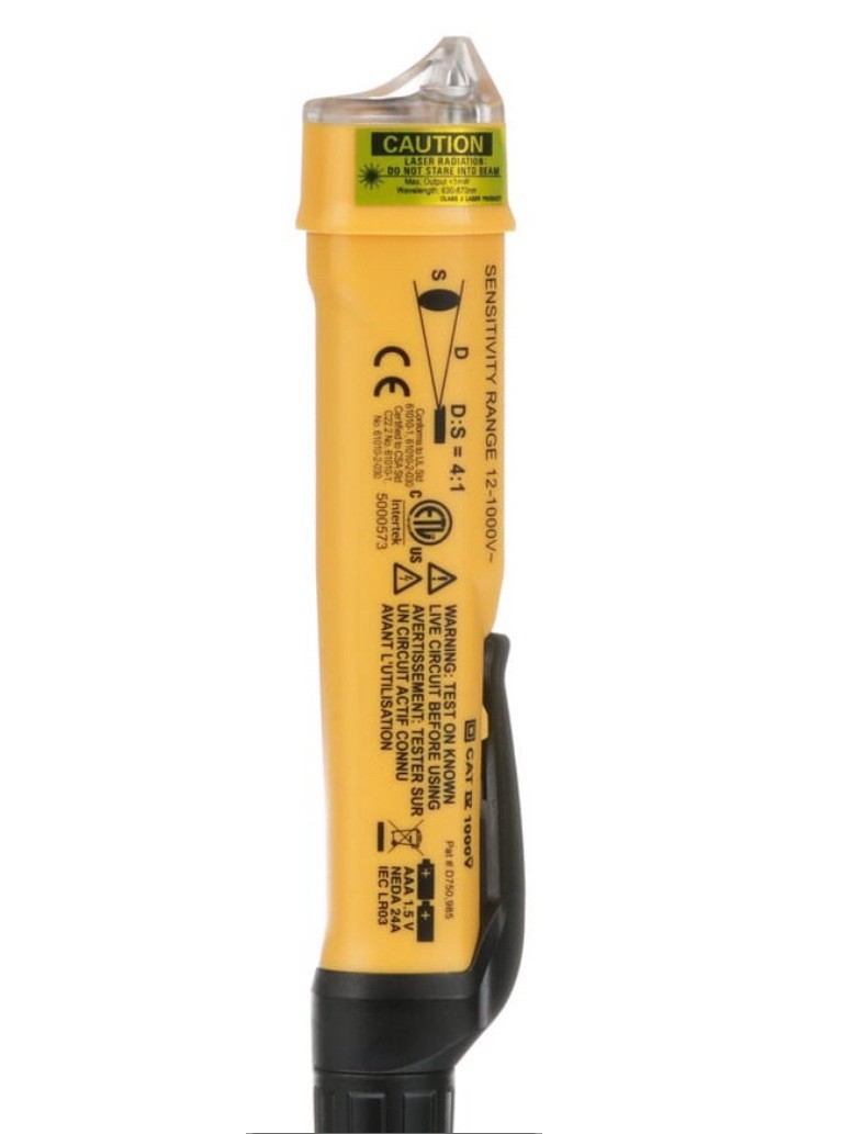 Klein Tools NCVT-41 Non-Contact Voltage Tester with Laser Infrared Thermometer