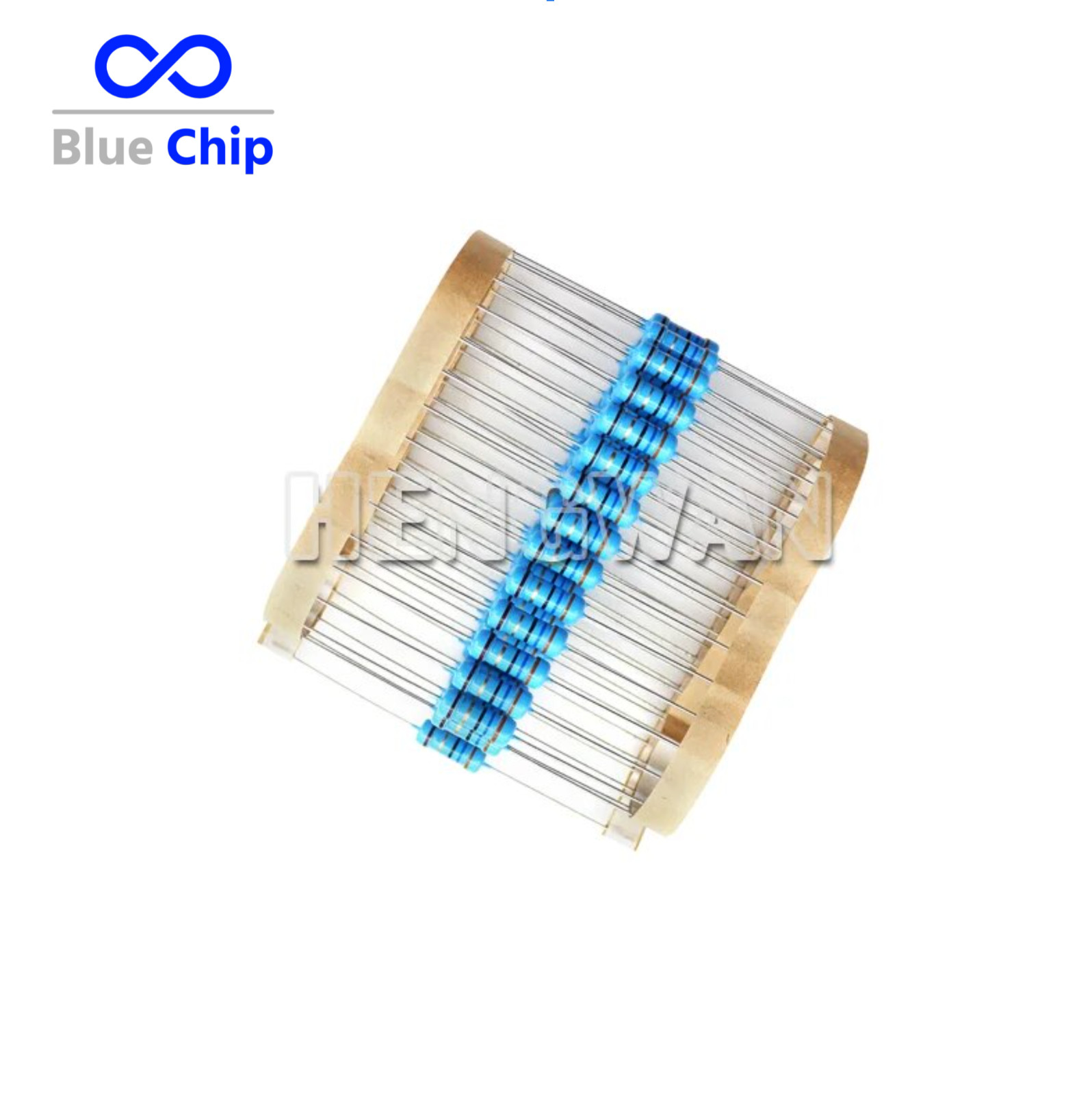 20pcs 1 Watt Resistors Metal film 1% 0.1 ohm to 2.2M ohm