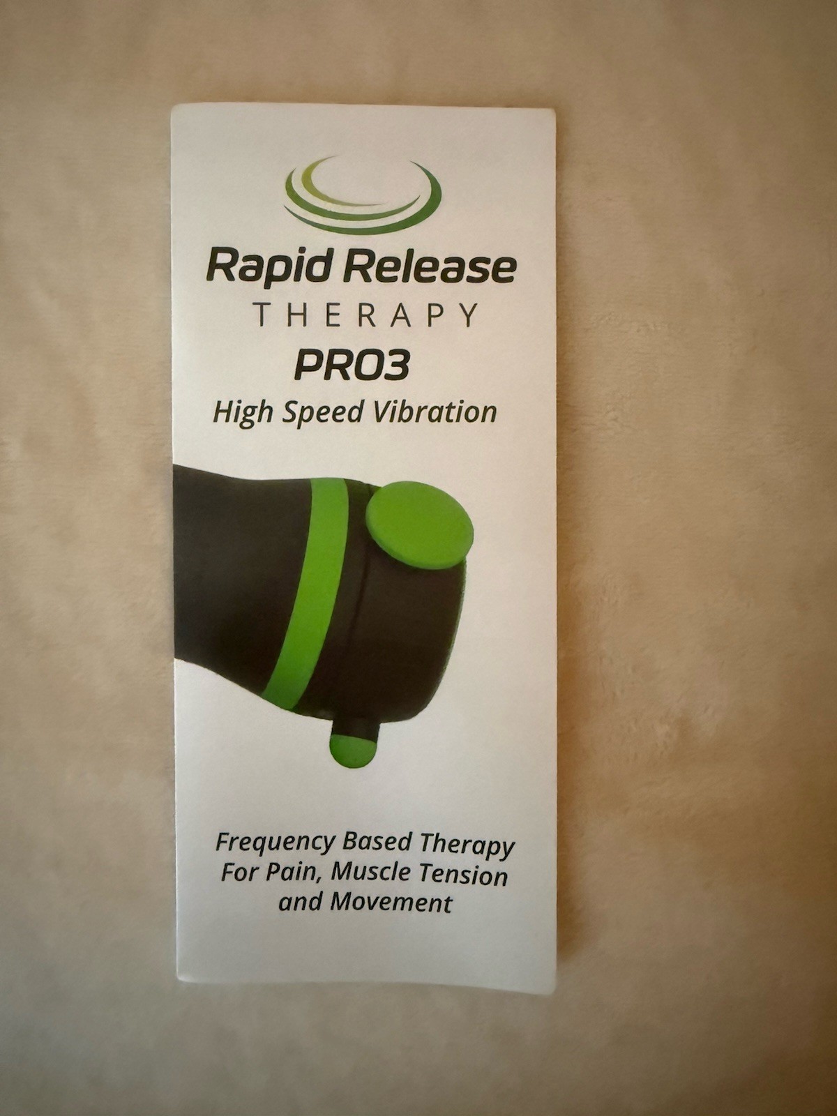 Rapid Release Pro 3 carrying case, Chiropractic, Physical Therapy