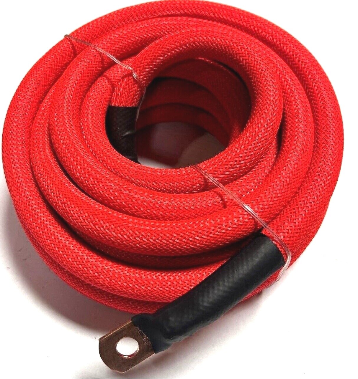 1/0 GAUGE BRAIDED SLEEVING AWG 100% OFC COPPER AMPLIFIER WIRING INSTALL KIT LOT