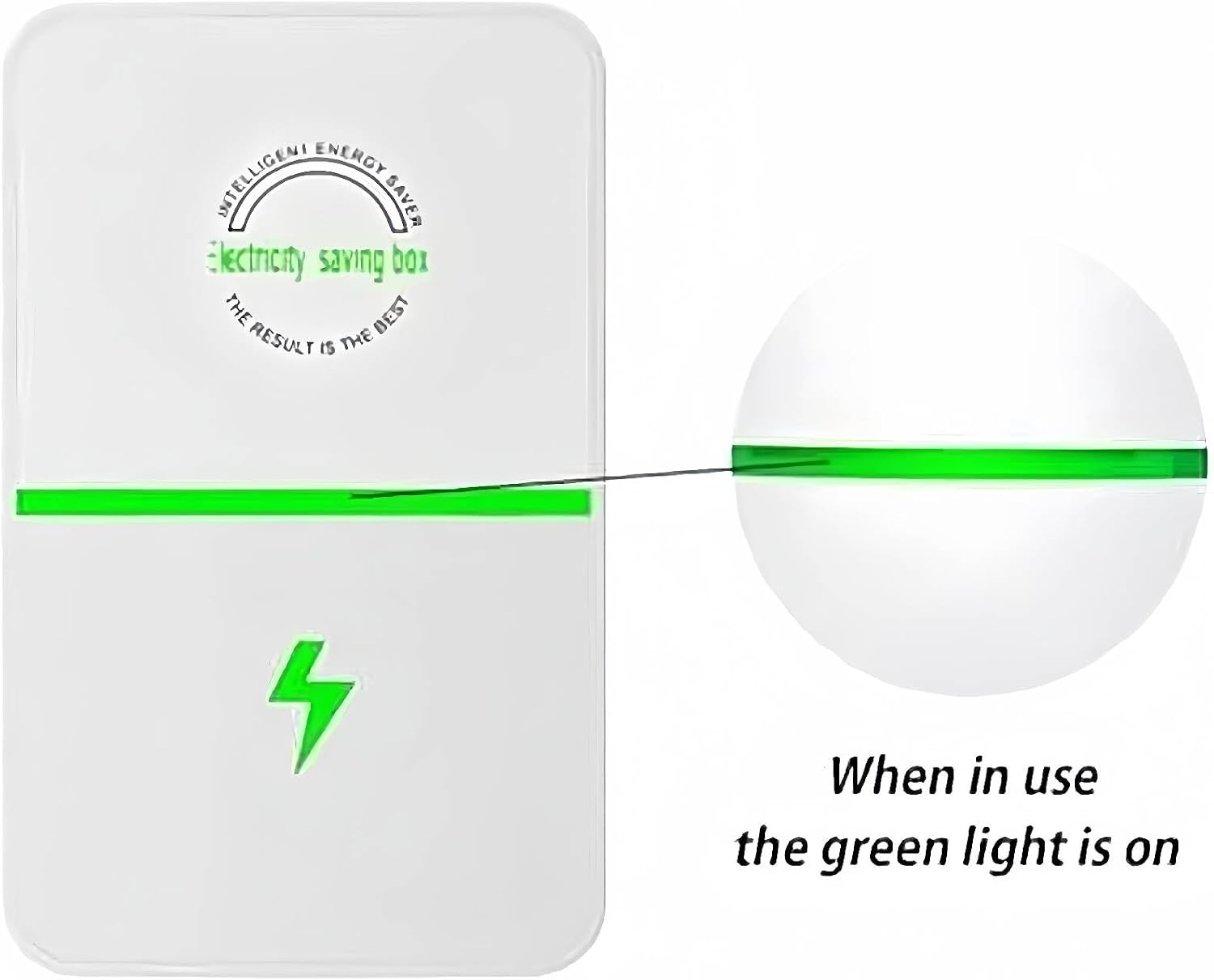 4Pcs Electricity Saving Box Plug-In Power Box Save Outlet for Household/Offices