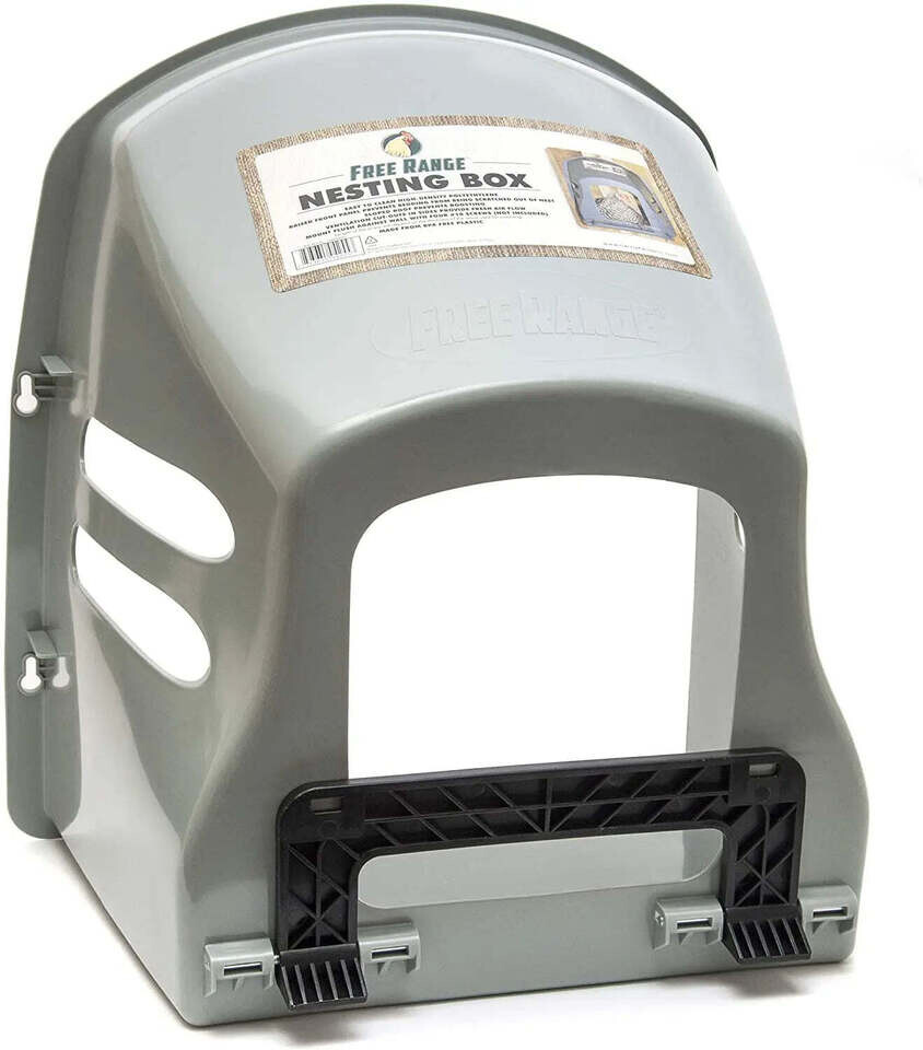 Harris Farms 4255 Free Range Poultry Egg Laying Chicken Nesting Box Manna Pro