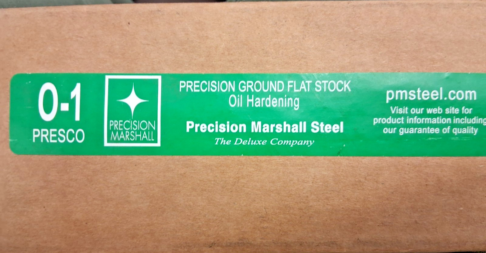 Pro O1 Oil-Hardening Flat Stock 5mm Thick 75mm W 1000mm L 10140