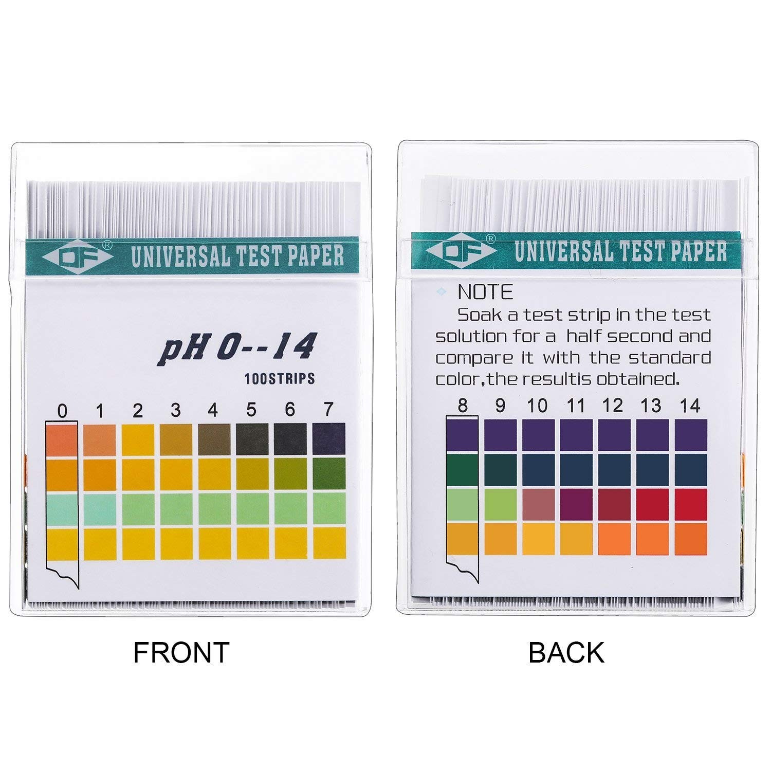 PH 0-14 Universal Test Indicator with a Wide Range of Analysis Paper 100 pcs/box