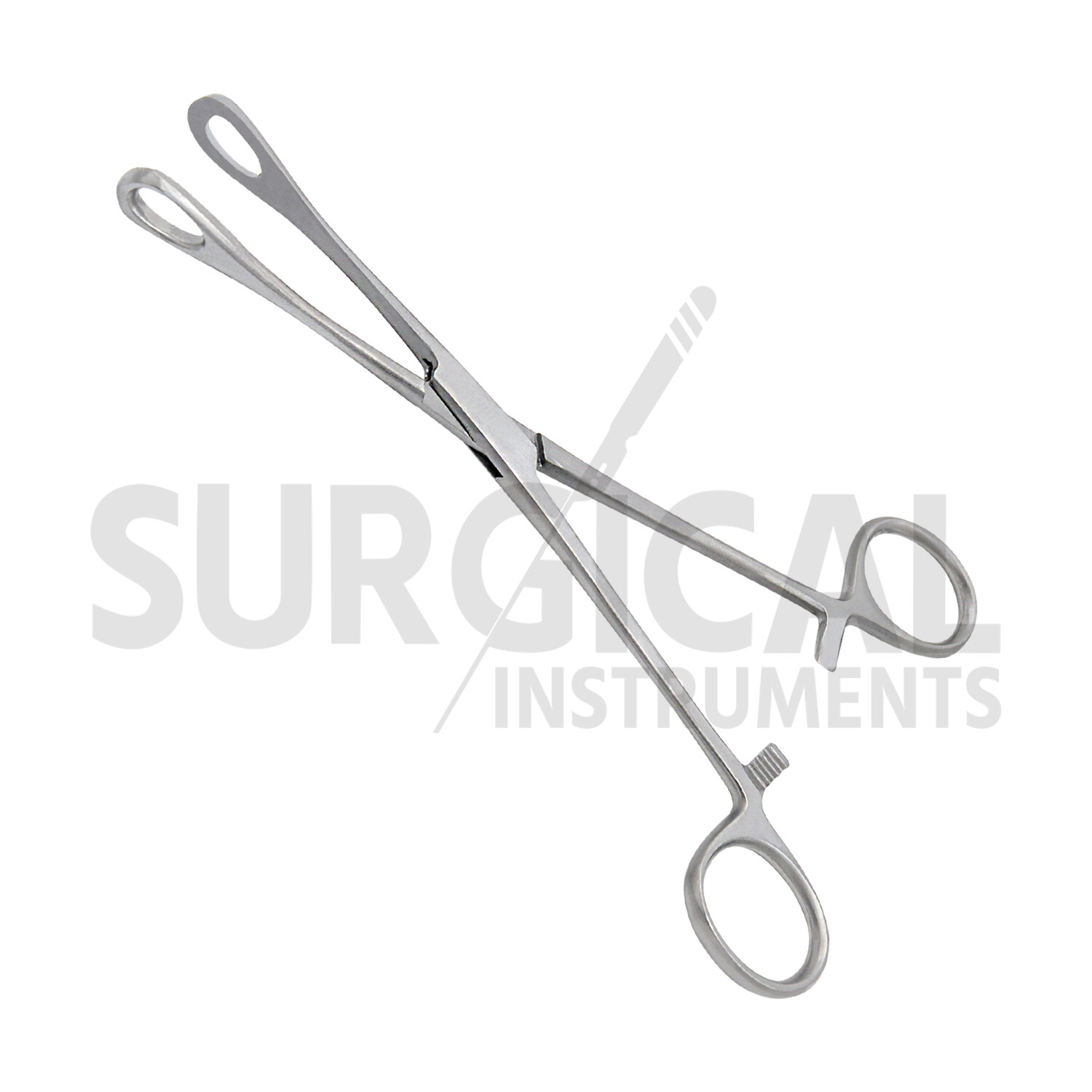 Sponge Forceps Surgical OB/GYN Smooth Jaw 7″ Straight Body Piercing German Grade