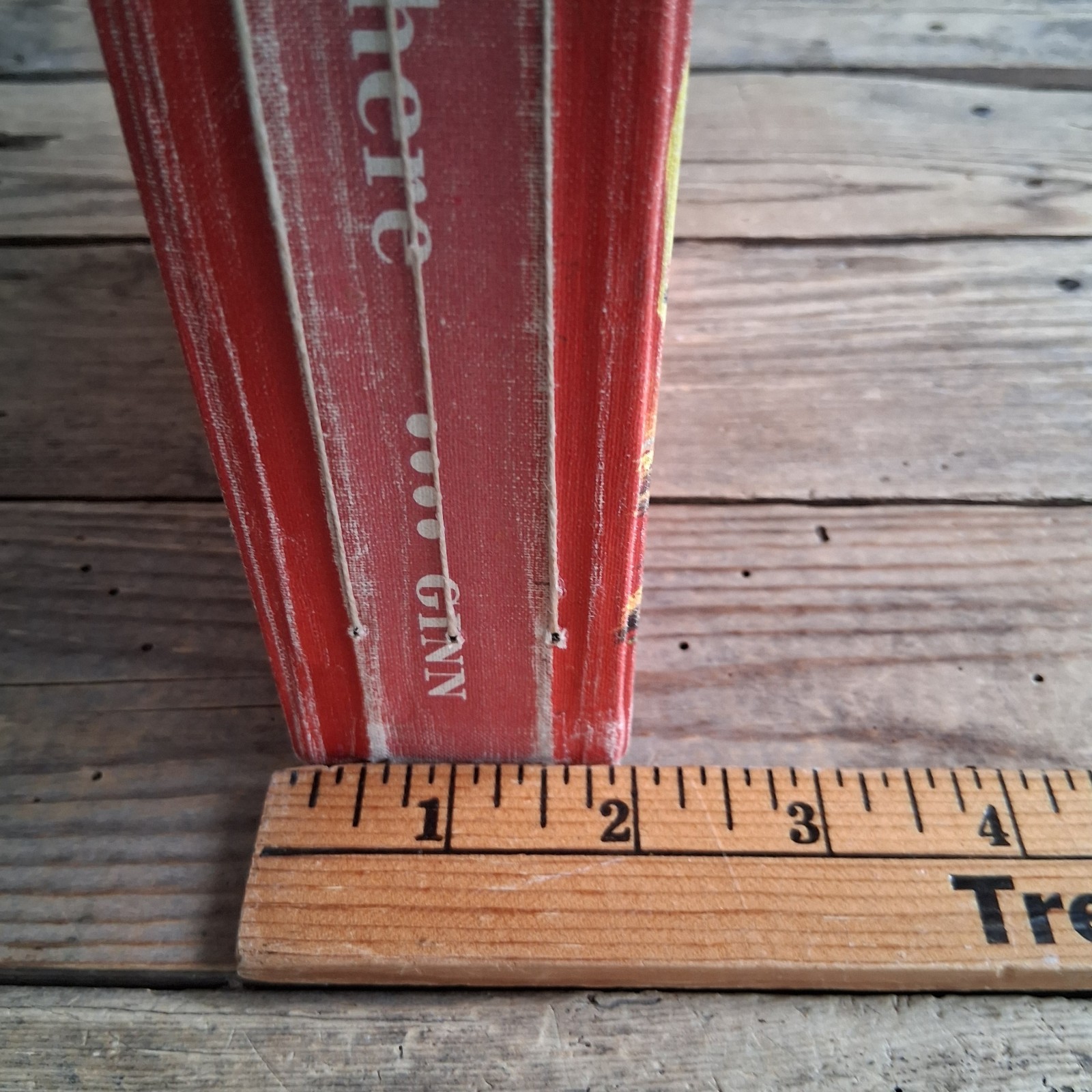 Handmade Junk Journal Vintage Textbook Cover Roads To Everywhere Blank Diary