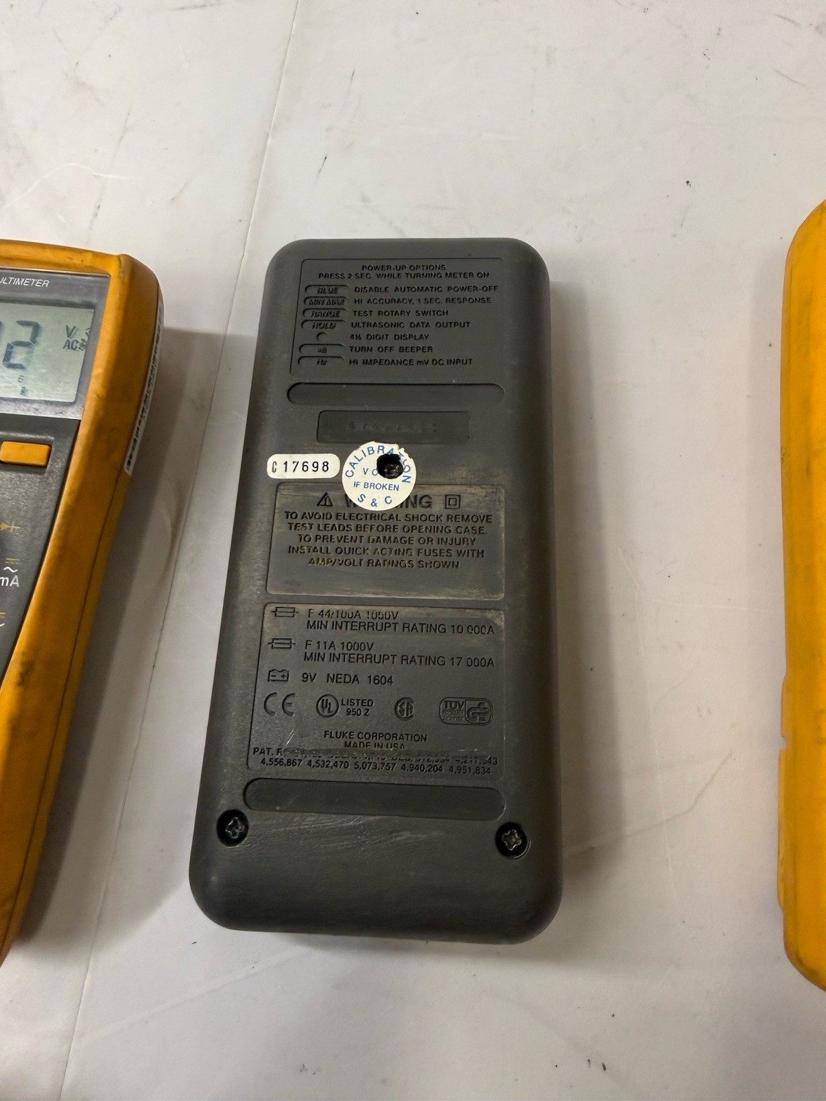 SET OF 3 FOR PARTS! FLUKE 376 FC – 77 IV – 87 – Screen Issues – UNTESTED