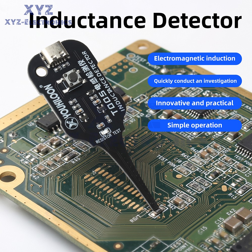 T005 Electromagnetic Induction Mainboard Tester Capacitance Inductance Detector