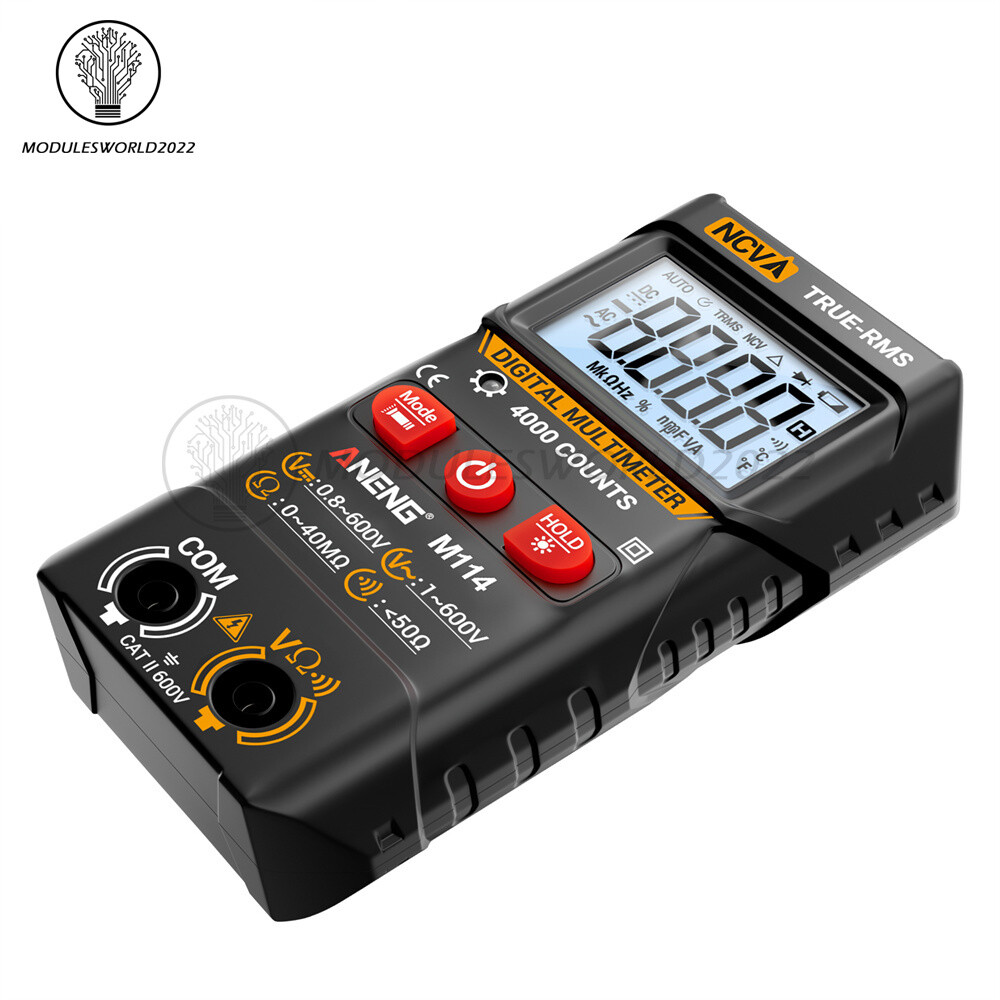 ANENG Digital Multimeter Automatic Voltmeter NCV Resistance Electrician Tester