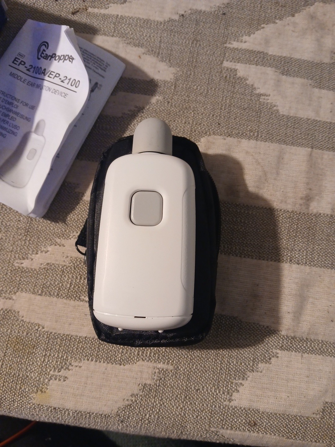 Earpopper Ear Pressure Relief Device for Flying, Swimming, NEW Open Box