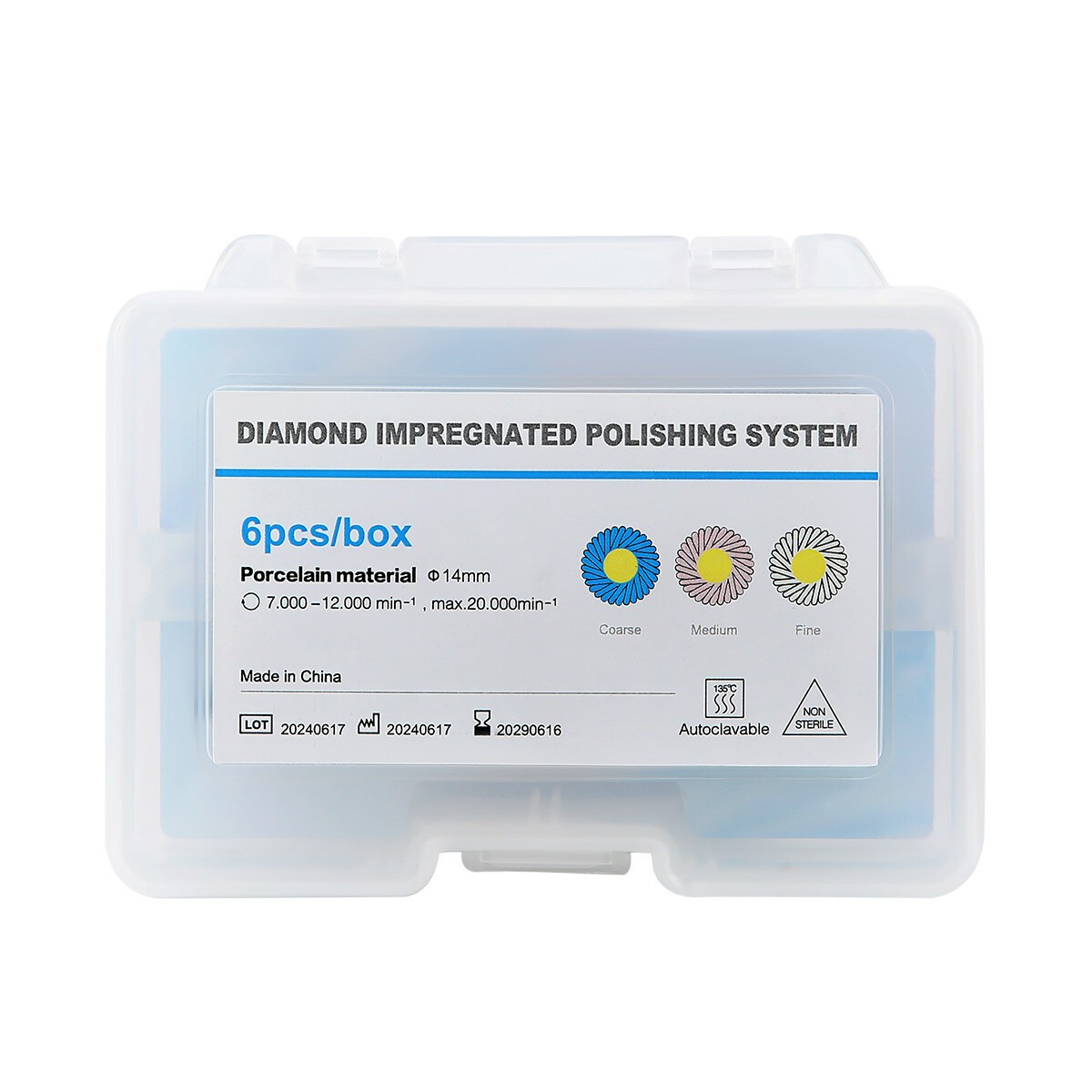 Dental Composite Polishing Diamond impregnated Polishing System Polisher RA Disc