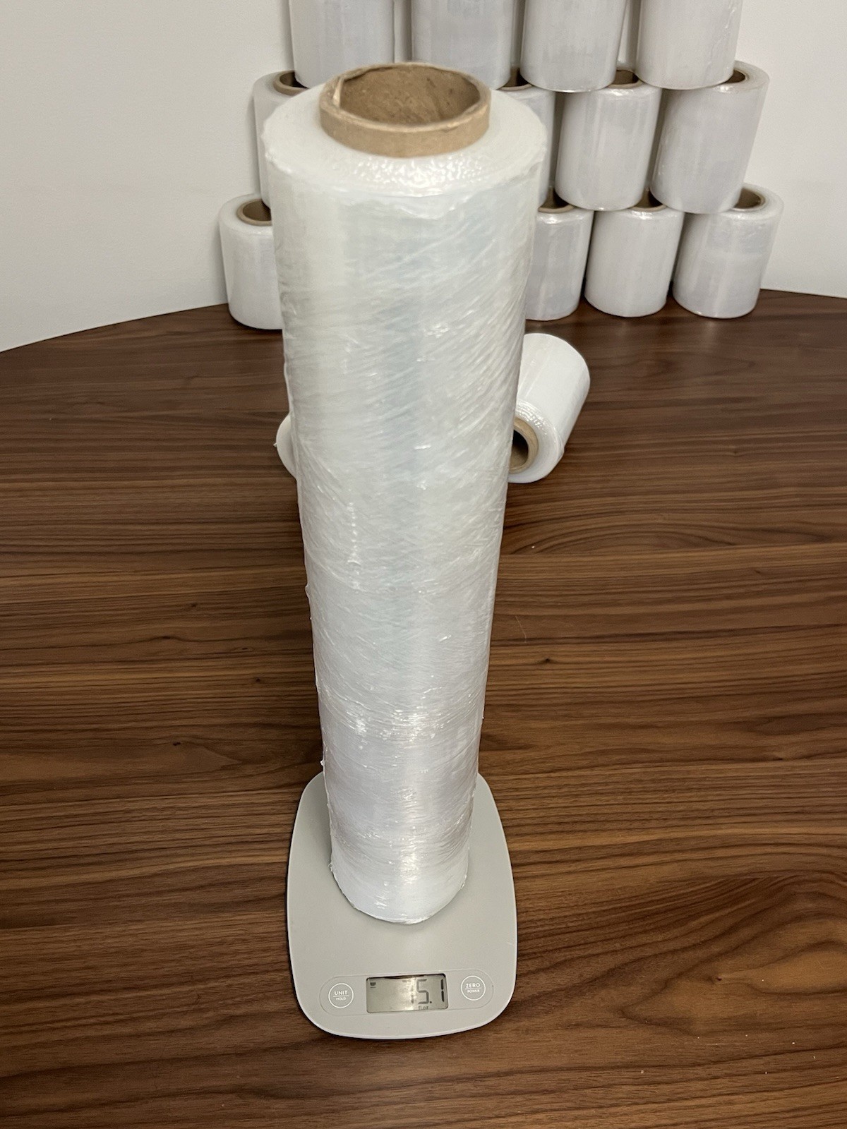 1 Roll 20” Stretch Wrap Film 80 Gauge Clear Pallet Shrink Wrap 1200ft