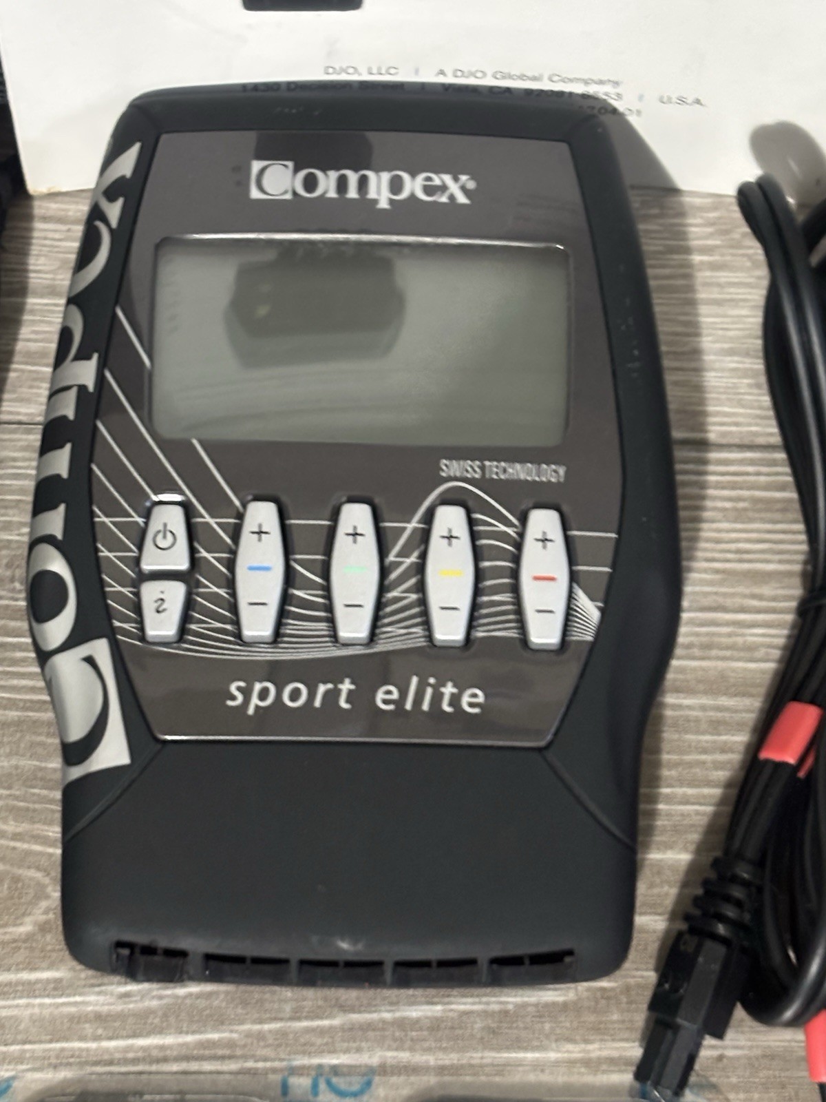 Compex Sport Elite EMS Unit (It won’t turn on) AS-IS PARTS OR REPAIR, READ BELOW