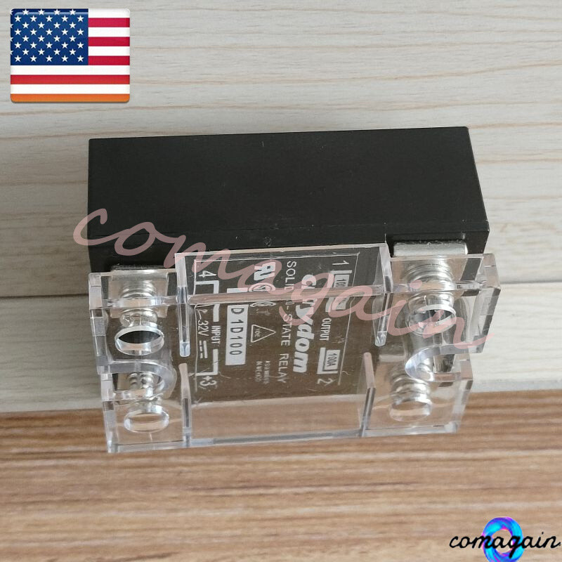 For Crydom D1D100 Solid State Relay 100VDC/100A IP00 SPST D1D100 3-32VDC