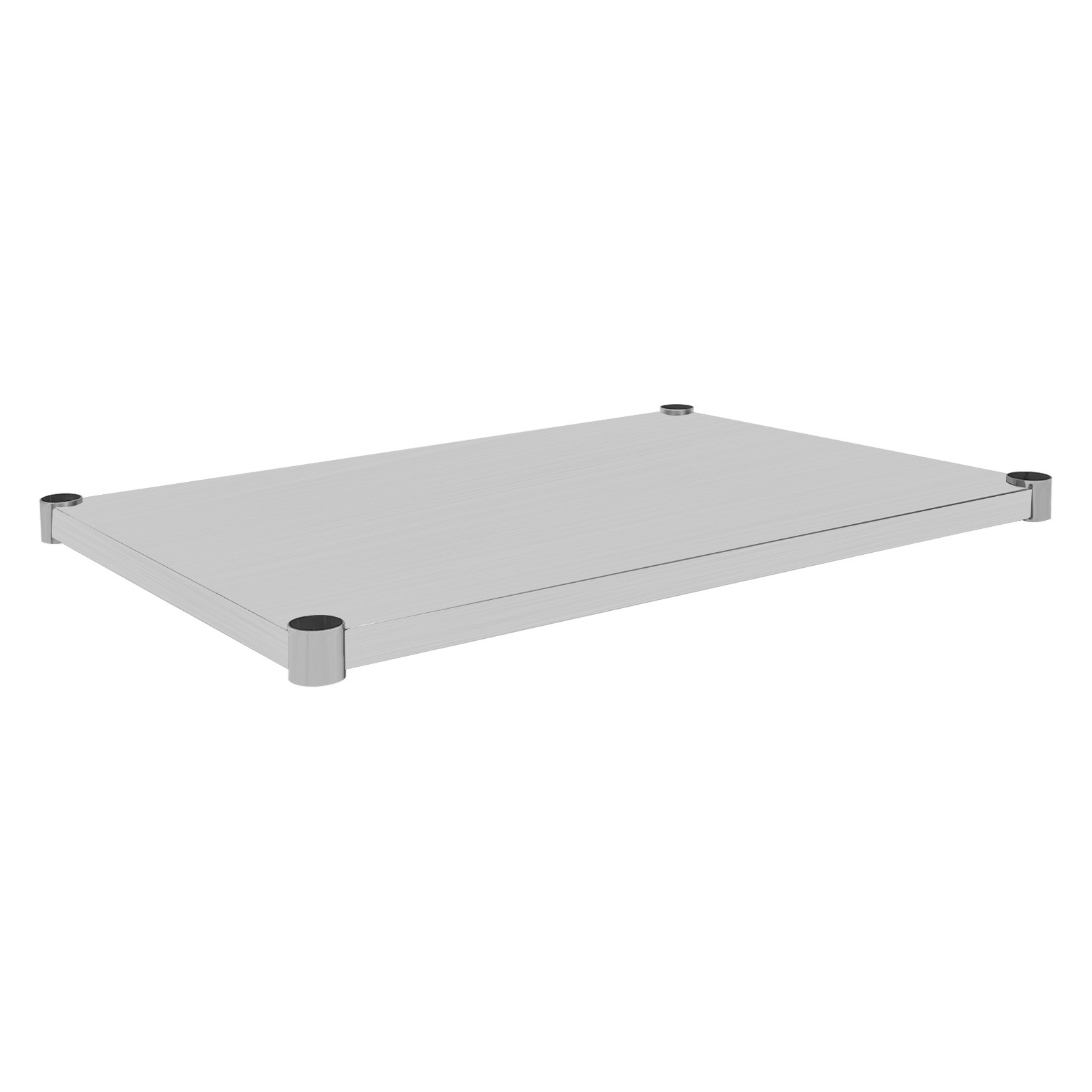 Under Shelf Stainless Steel Table Adjustable Lower Shelf Worktable Under Shelf