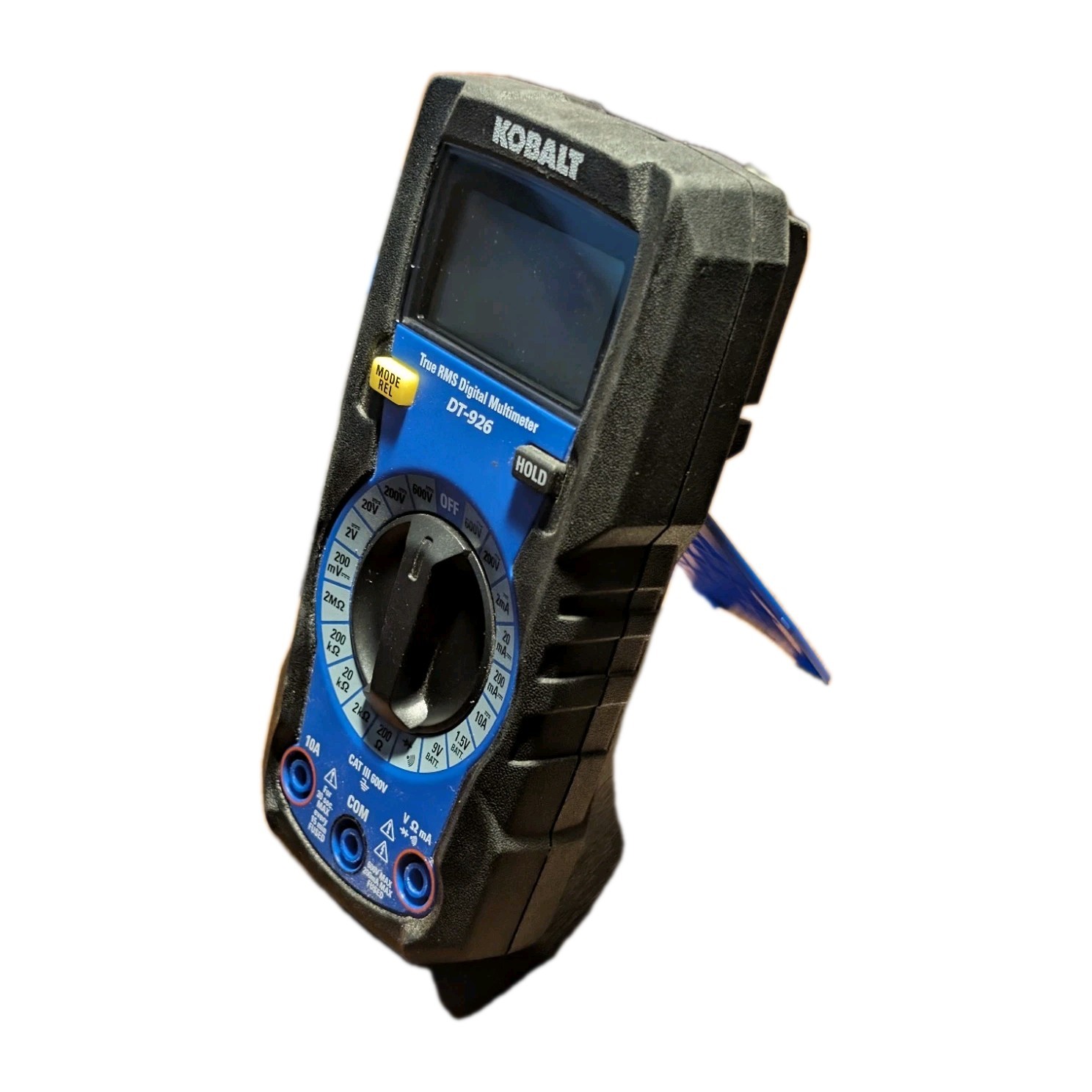 Kobalt DT-926 True RMS Digital Multimeter 6000 Count CAT III 600V