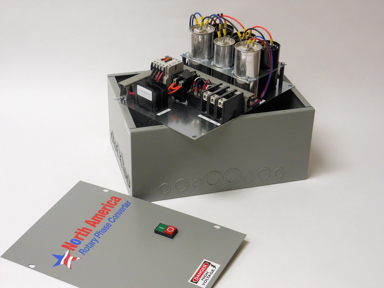 CP-10 Pro-Line 10HP Rotary Phase Converter Control Panel – Loaded with Features