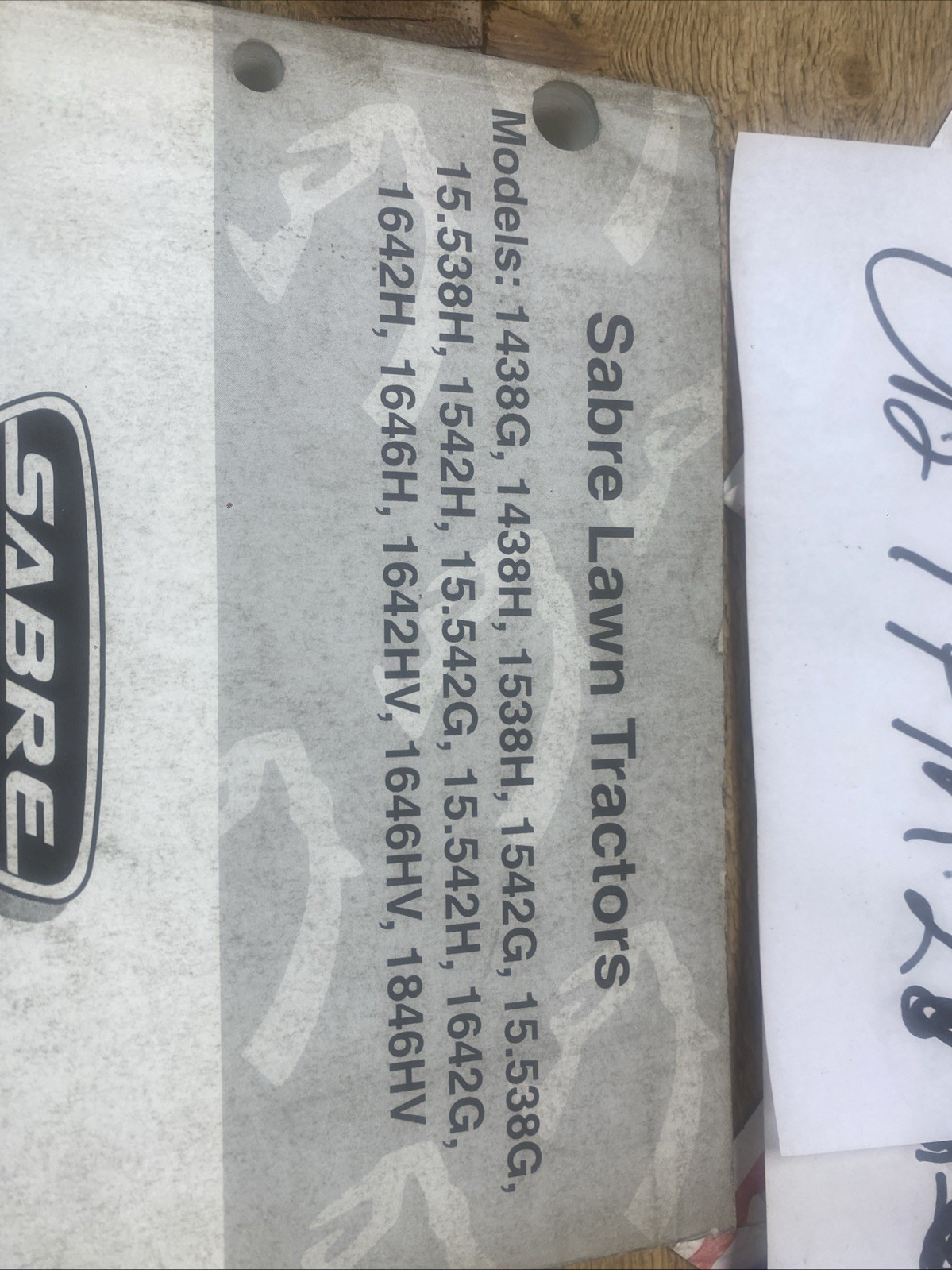 John Deere Sabre Lawn Tractor Technical Manual TM1769