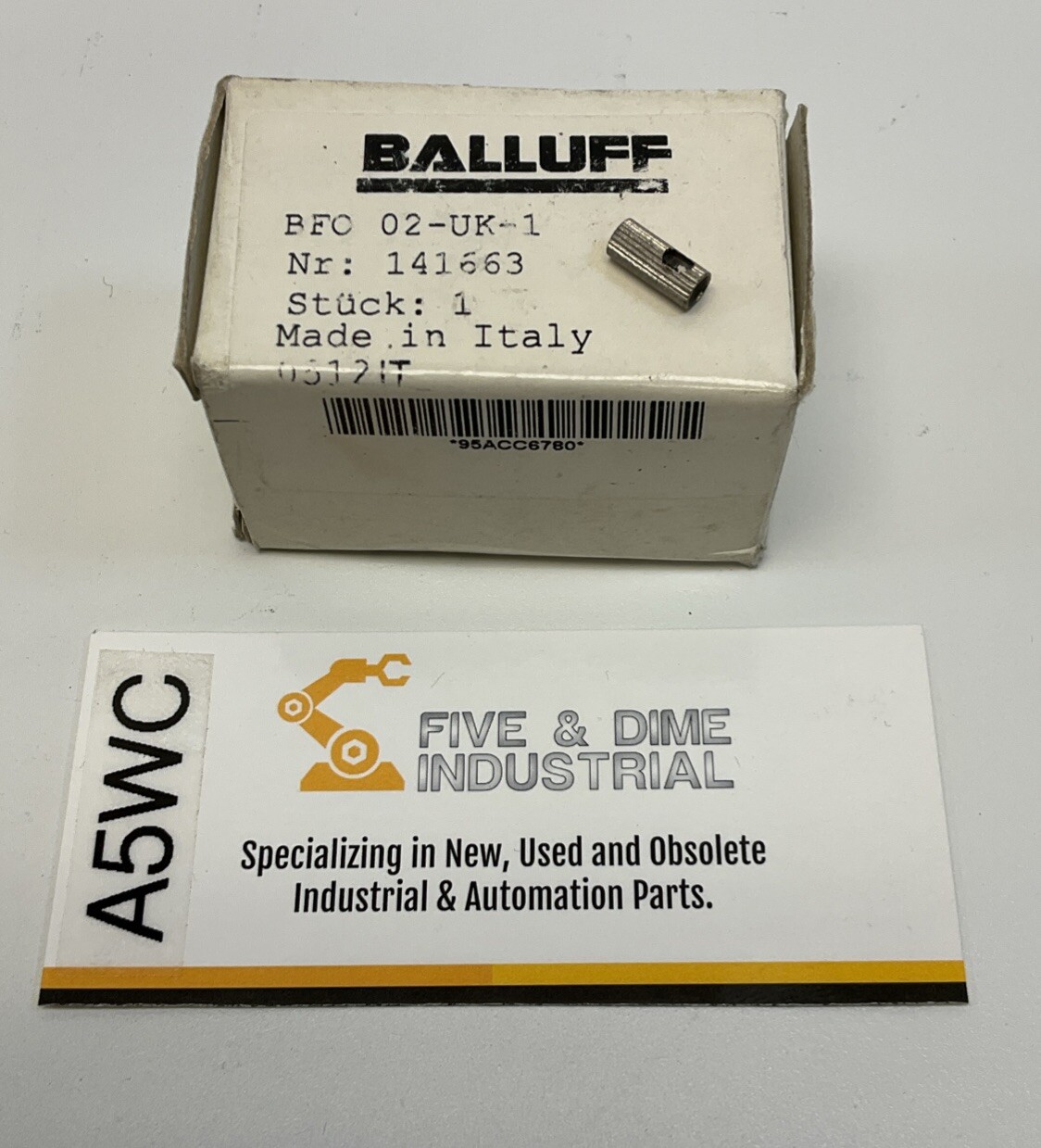 Balluff BFO 02-UK-1 90° Head for Through-Beam Fiber Optics M2.6×0.45
