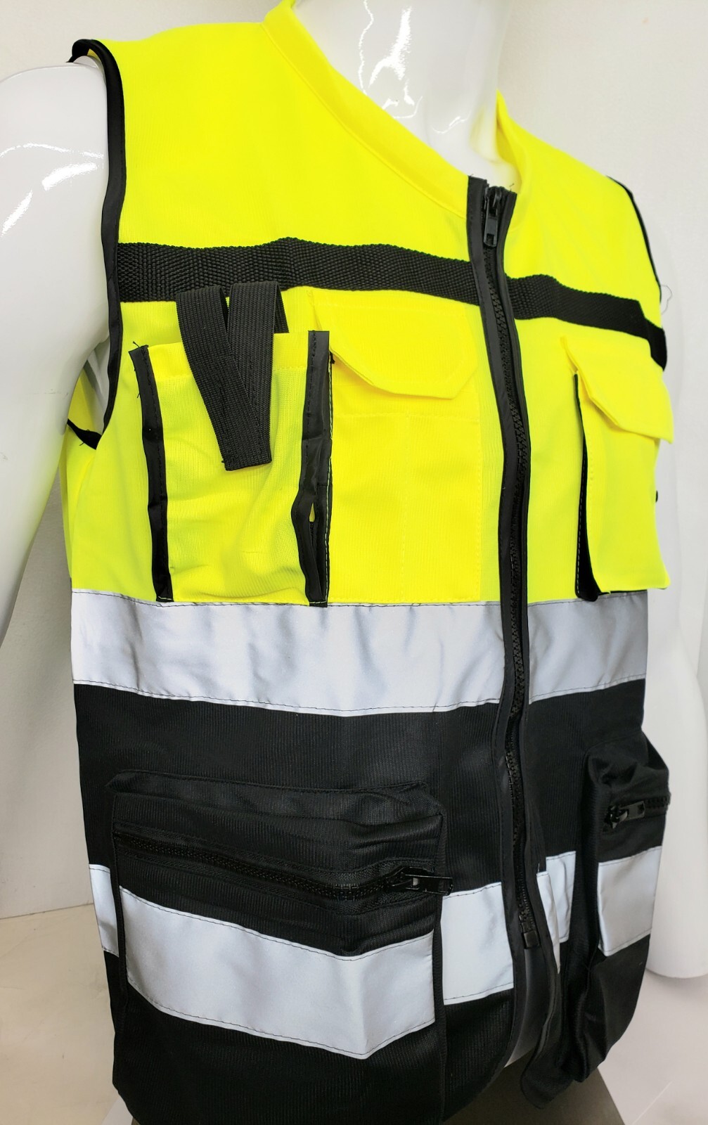 Class 2 High Visibility Reflective Safety Vest (X-Small-3XL)