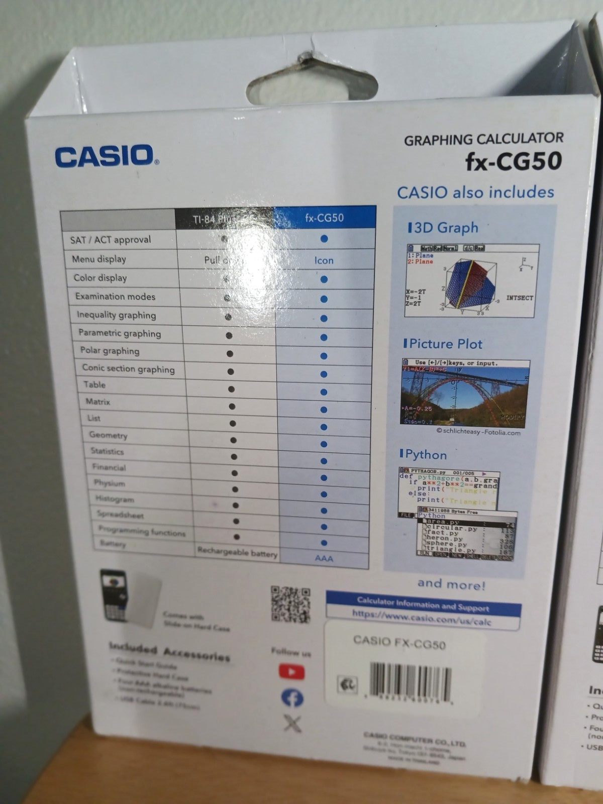 Casio Fx-CG50 Graphing Calculator Lot of 3 New Please Read Description