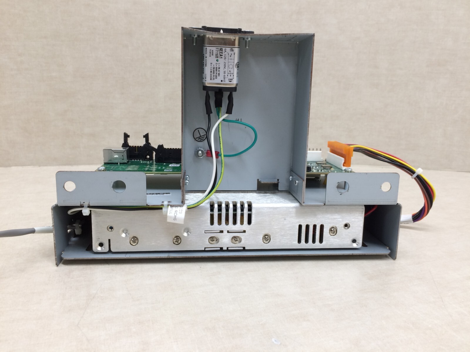 Tidel TACC Parts 210-0160-001 Assembly Board Corcom 6EEA1 Power Line ASTEC